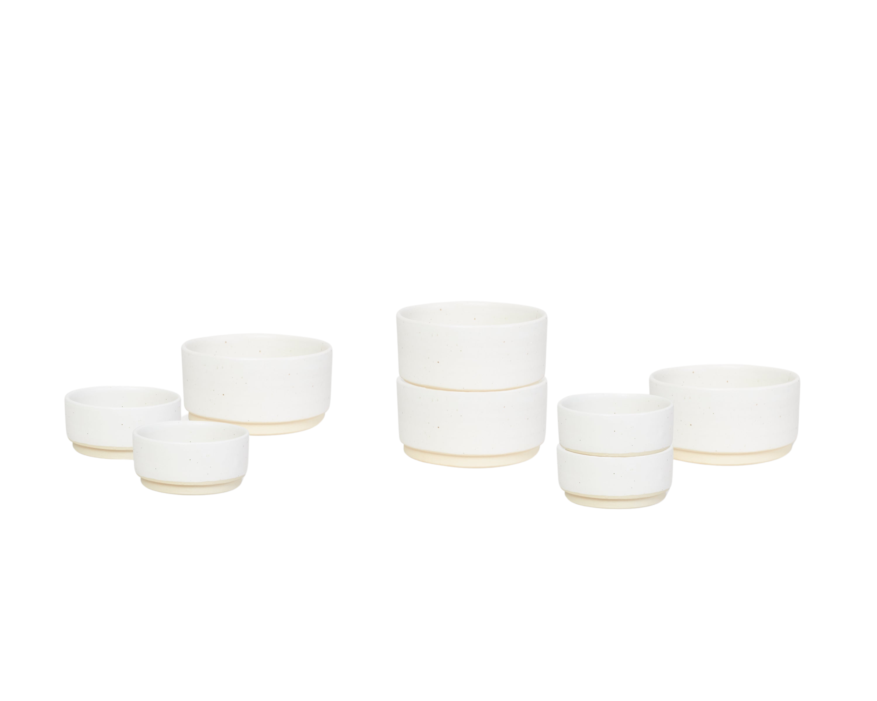 Otto Ceramic Tableware Set I Snack | White