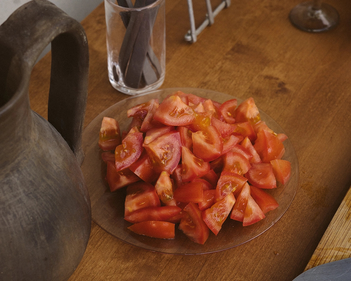 Isle Glass Plate Set of Two | Light Smoke