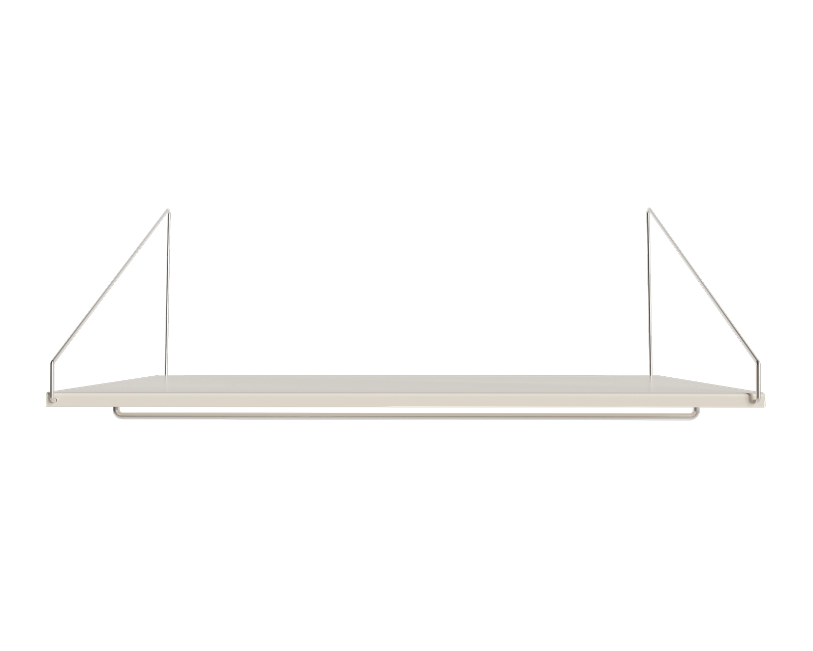 Library Hanger Shelf | Warm White Steel | D40 / W80