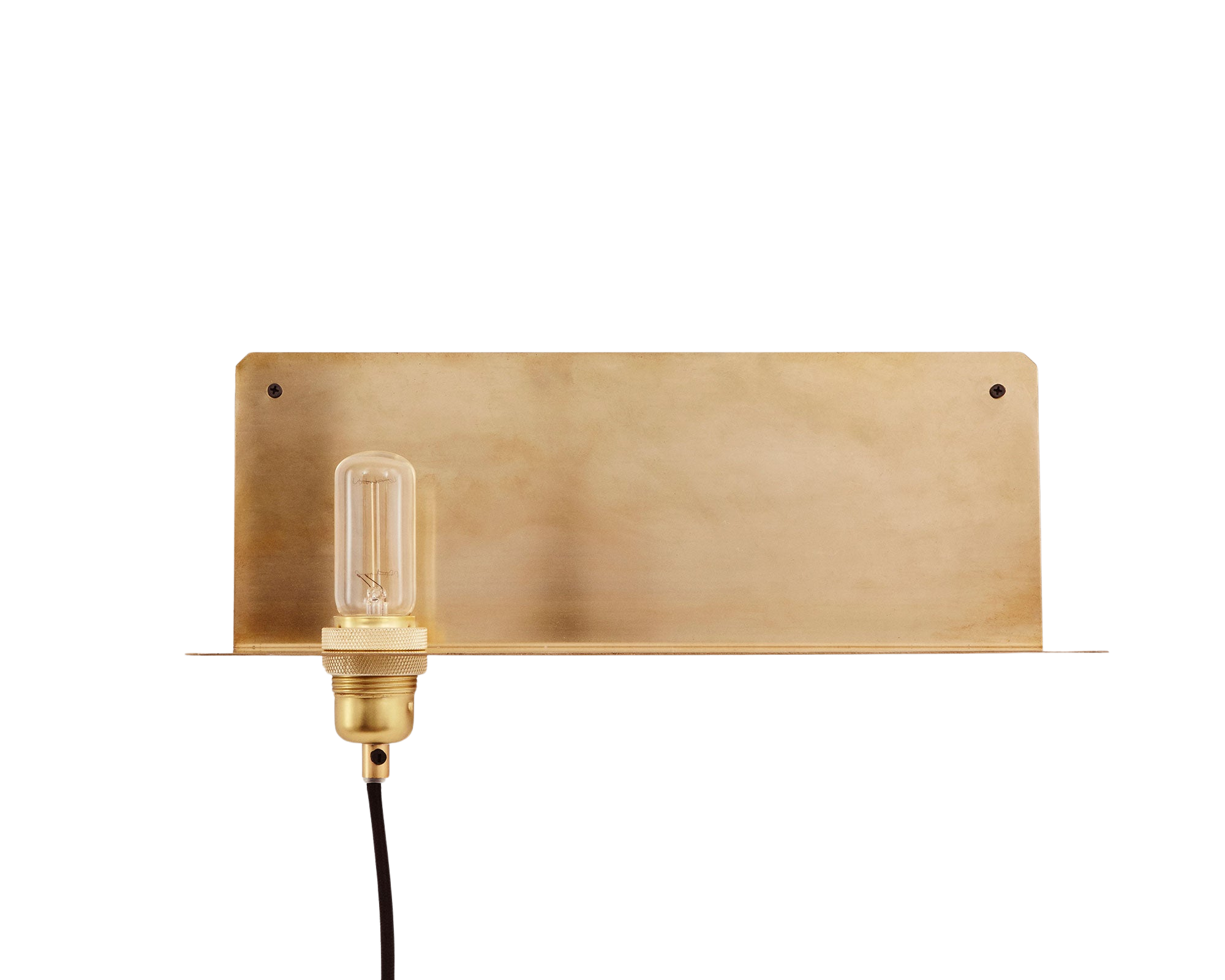 90° Wall Light | Brass