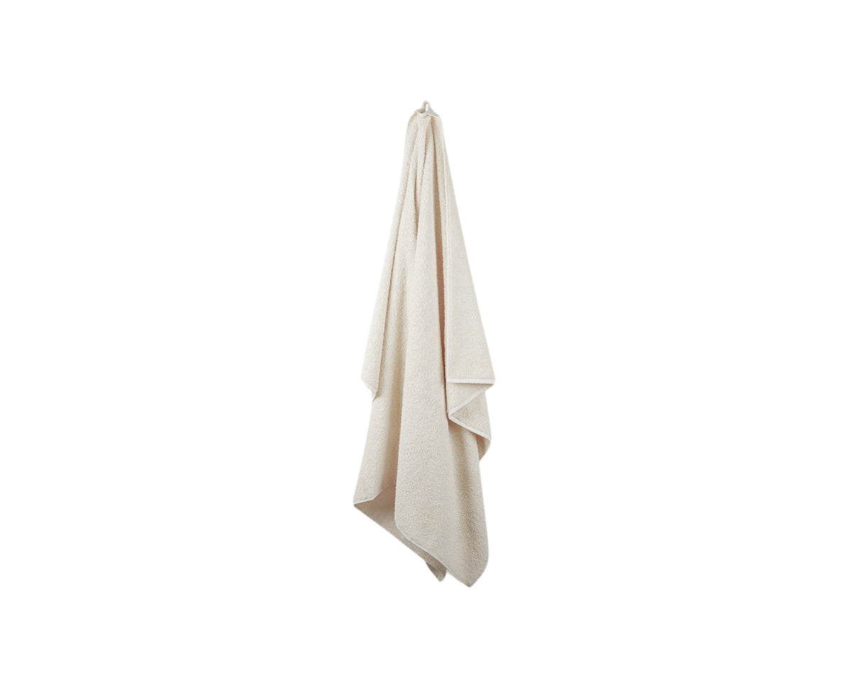Heavy Towel | Bone White | Bath Sheet