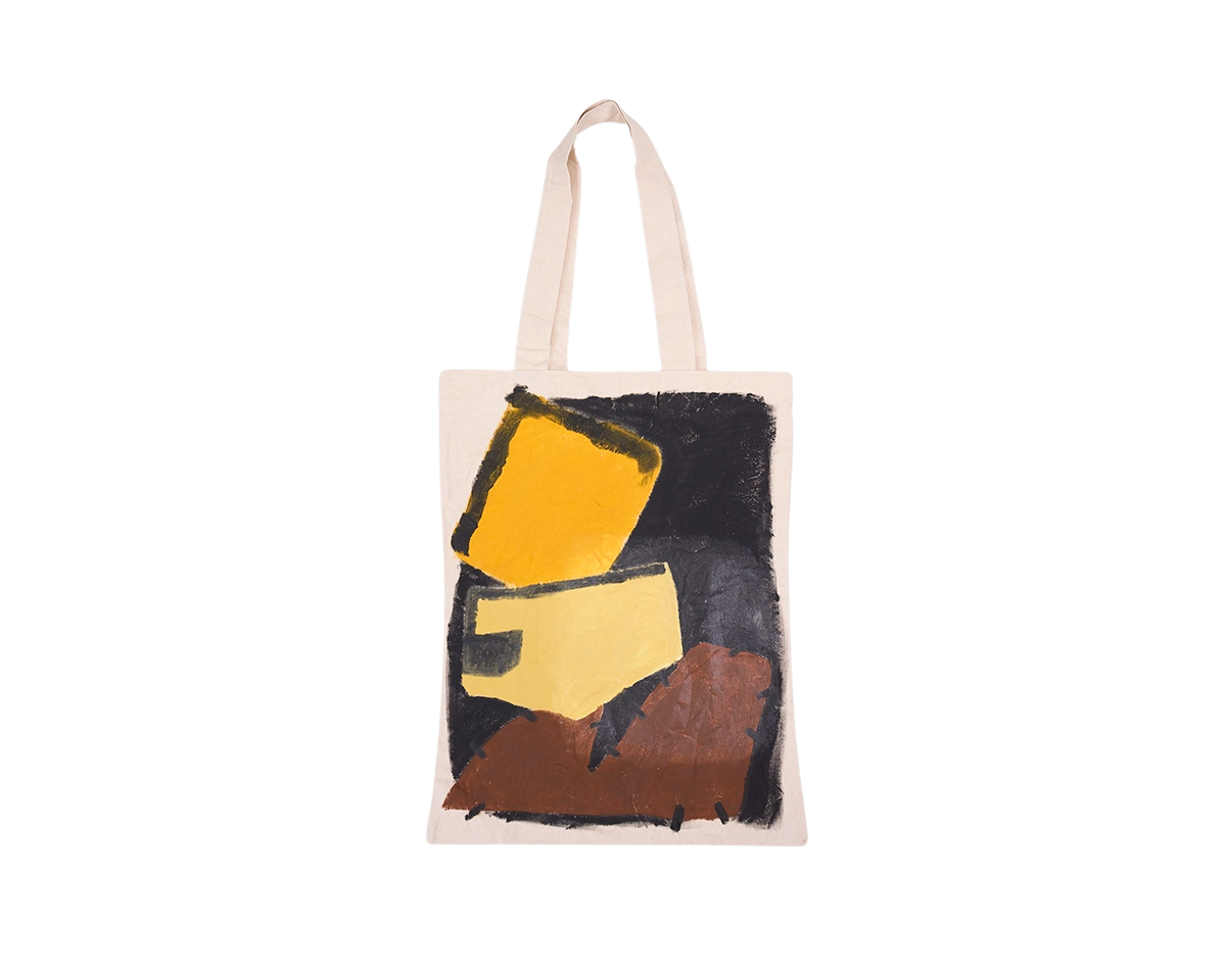 Toogood x FRAMA | Tote | Painted Canvas Brown + Yellow