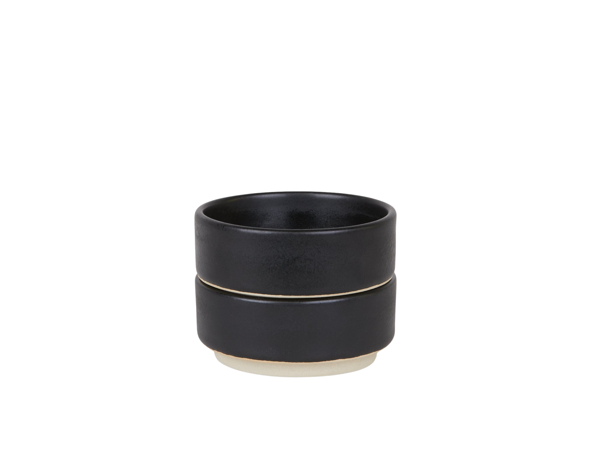 Otto Ceramic Bowls Set of Two | Black | Small