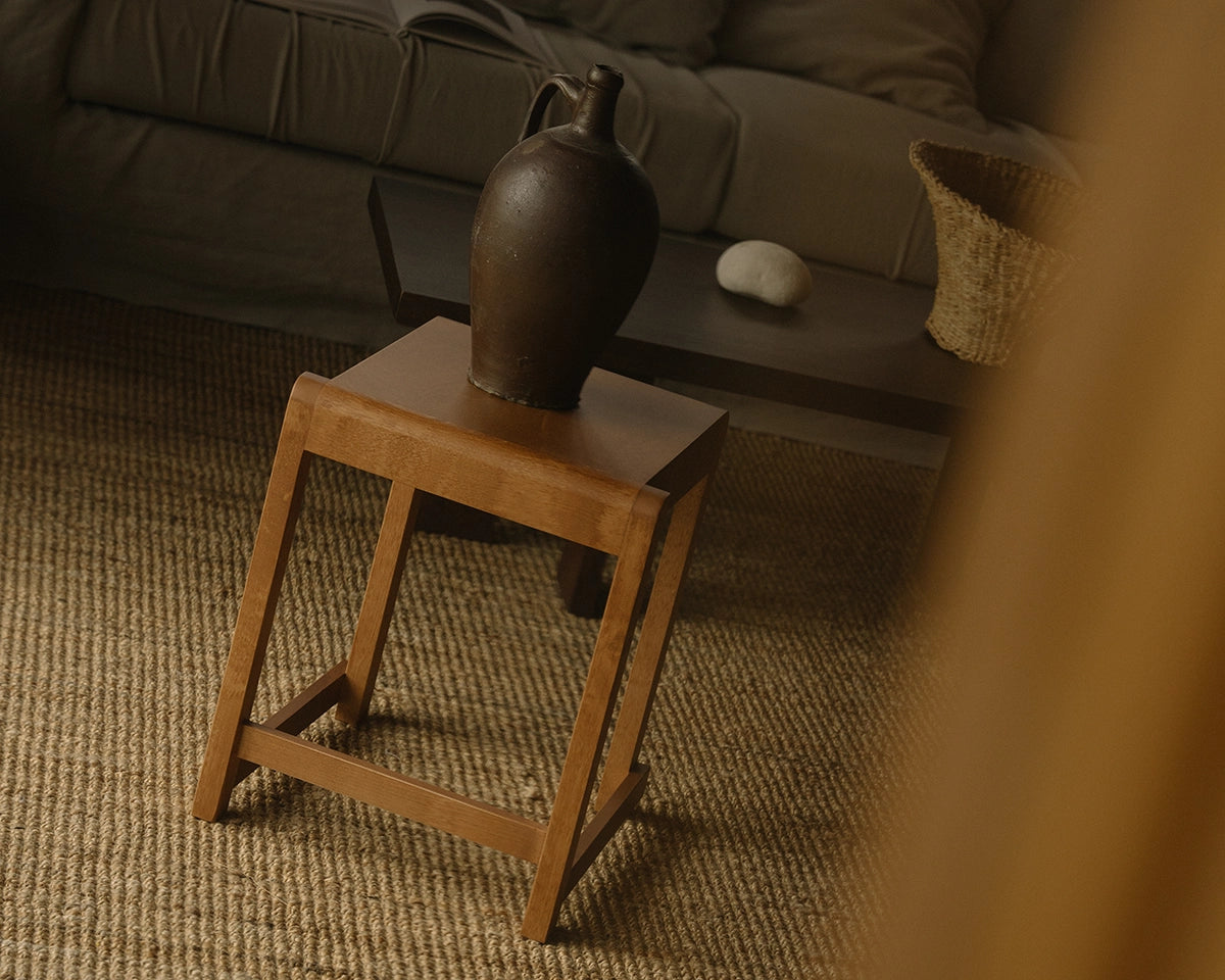 Low Stool 01 | Warm Brown Birch