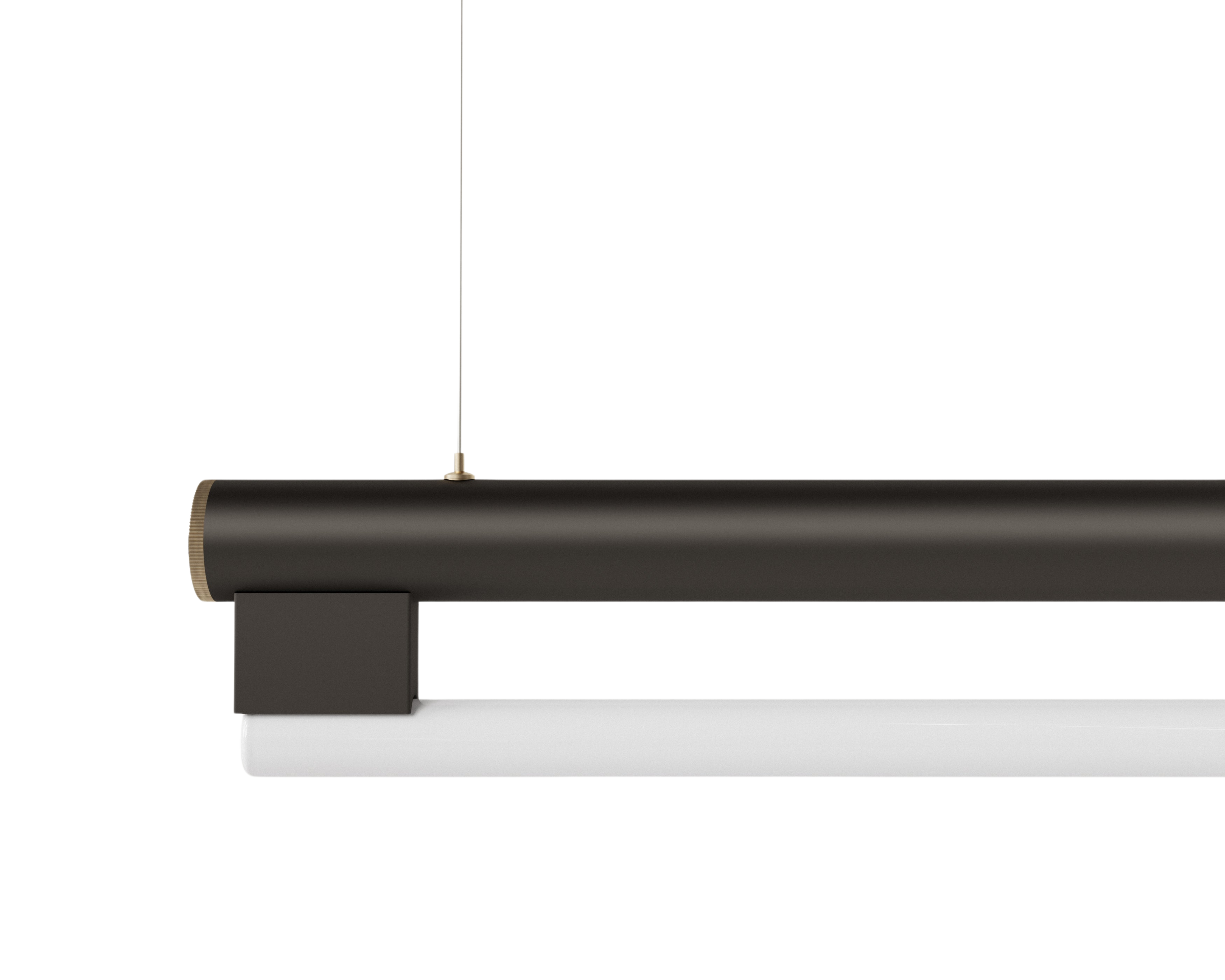 Eiffel Pendant Light | Gunmetal Steel | Single 1000