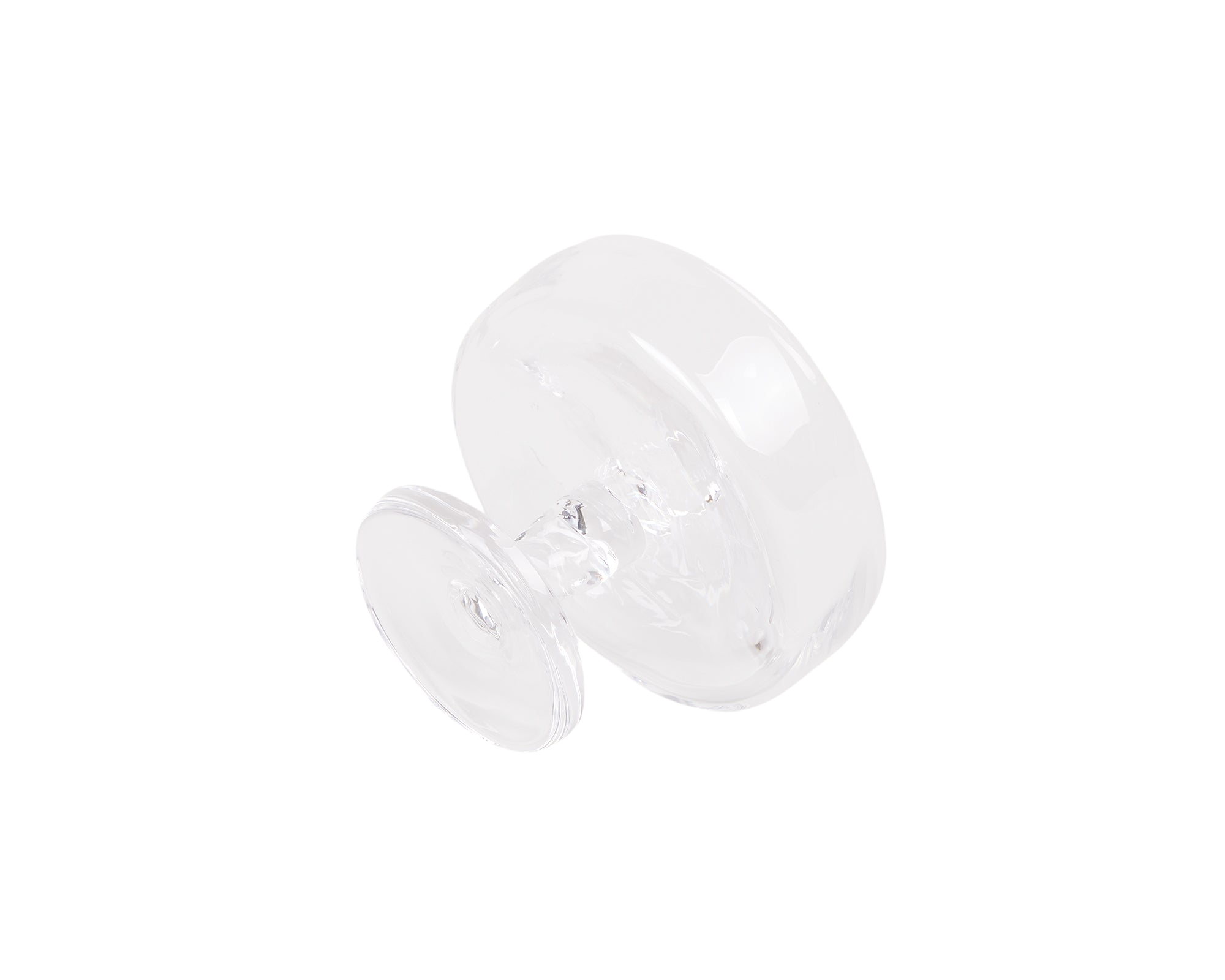 0405 Stem Glass Set of Two | Clear | Wide