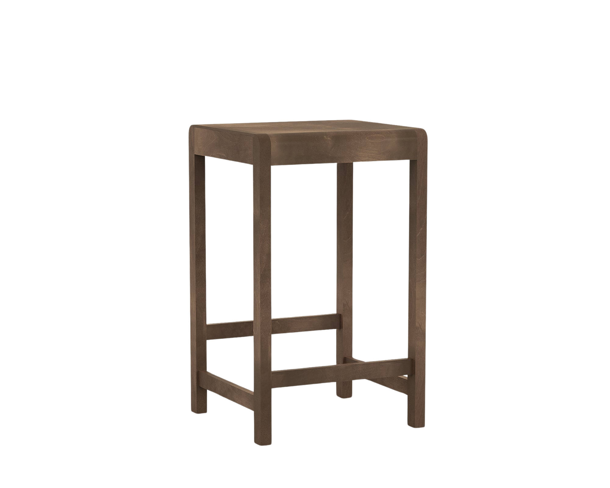 Stool 01 | Dark Brown Birch | H65