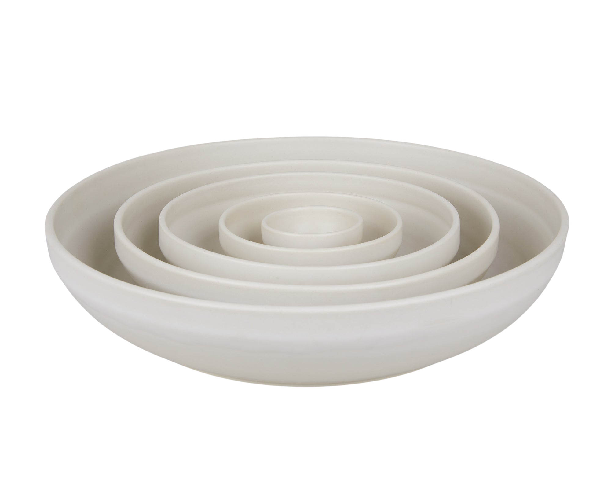 Otto Ceramic Shallow Bowl | Natural | Extra Large