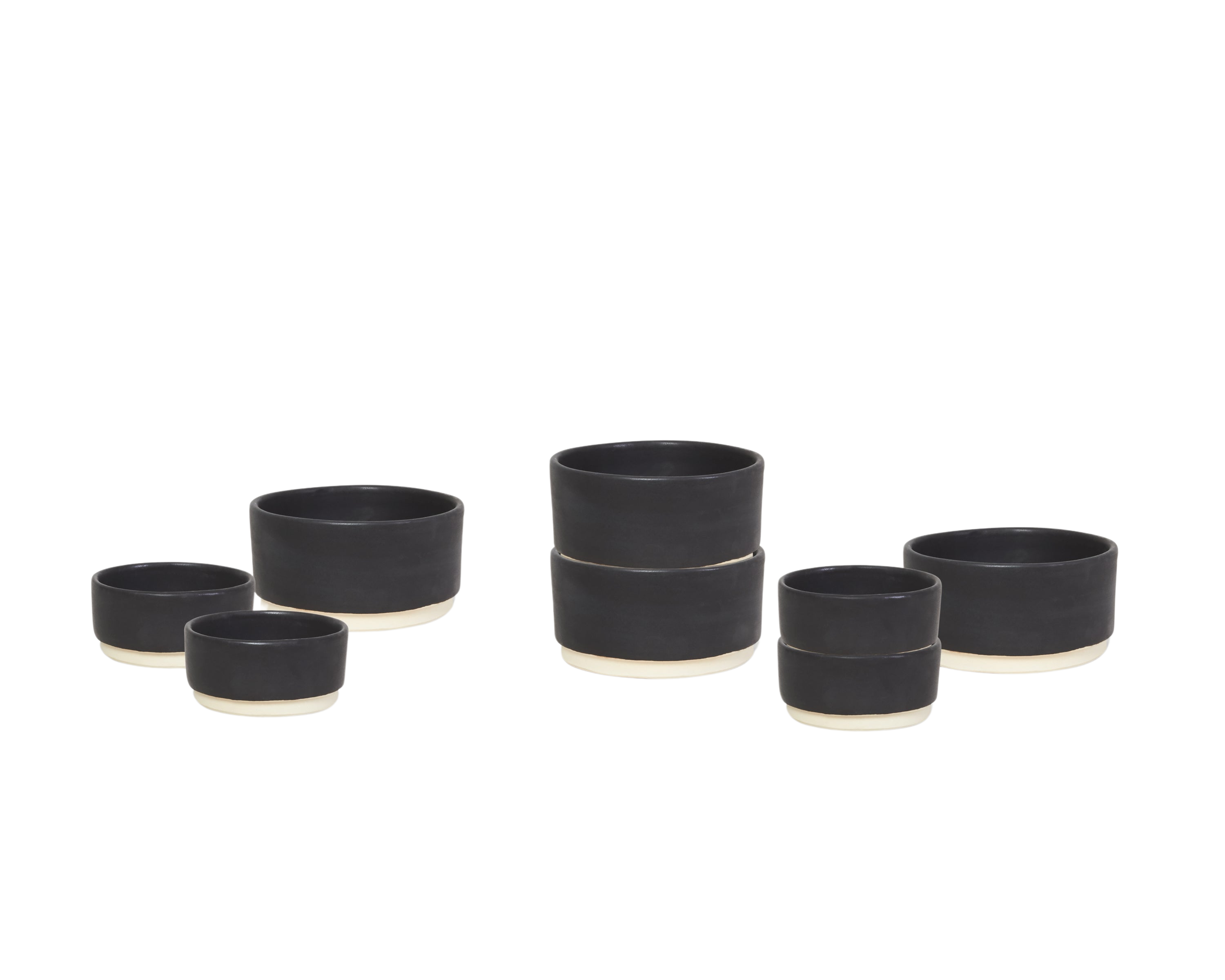 Otto Ceramic Tableware Set I Snack | Black