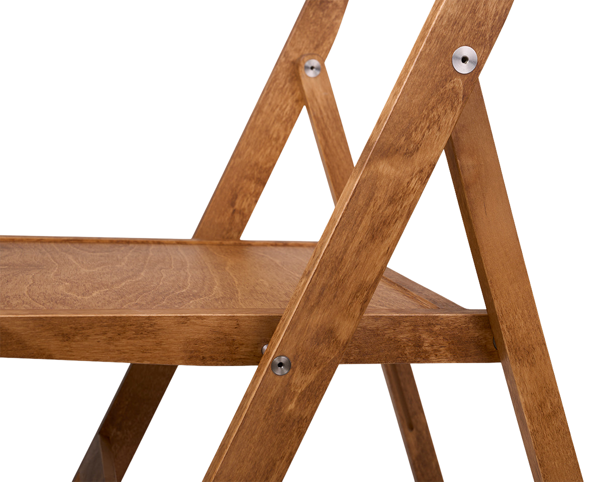 Folding Flat Chair | Warm Brown Birch