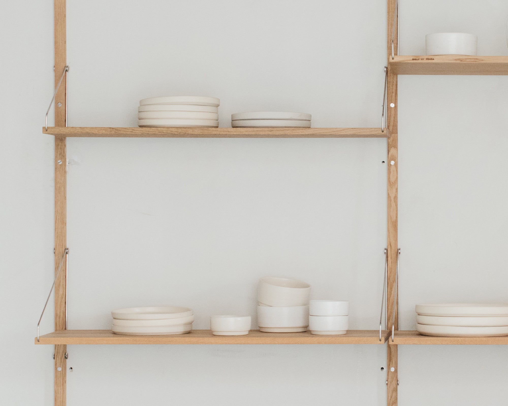 Otto Ceramic Bowls Set of Two | White | Small