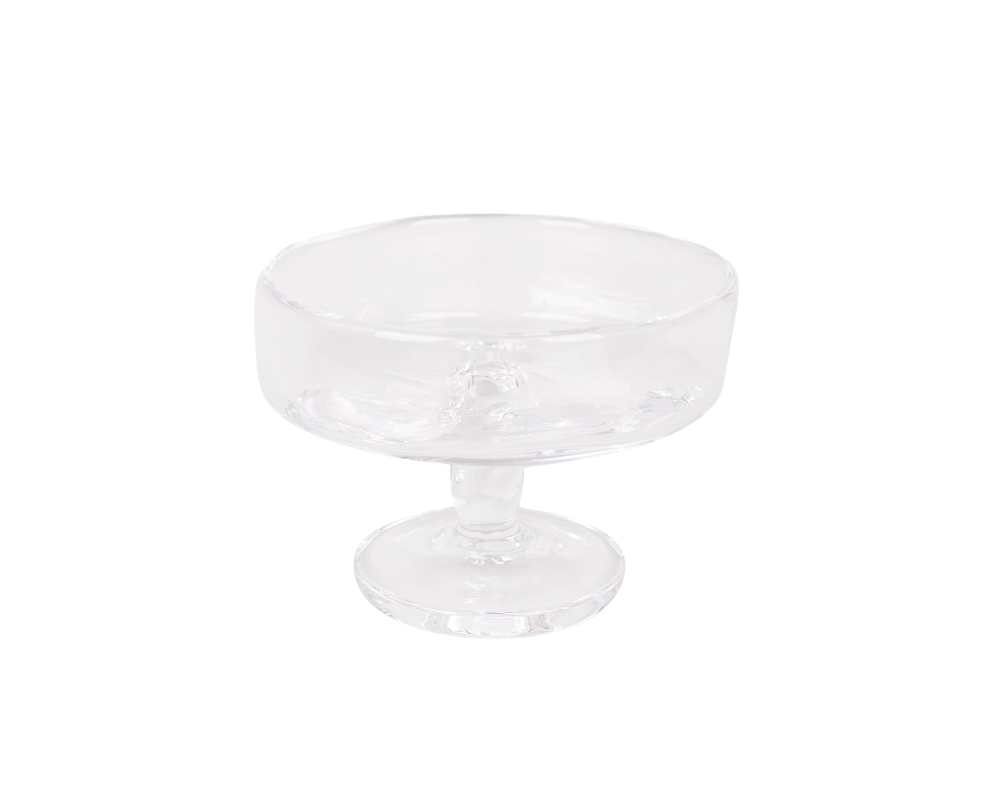 0405 Stem Glass Set of Four | Clear | Wide