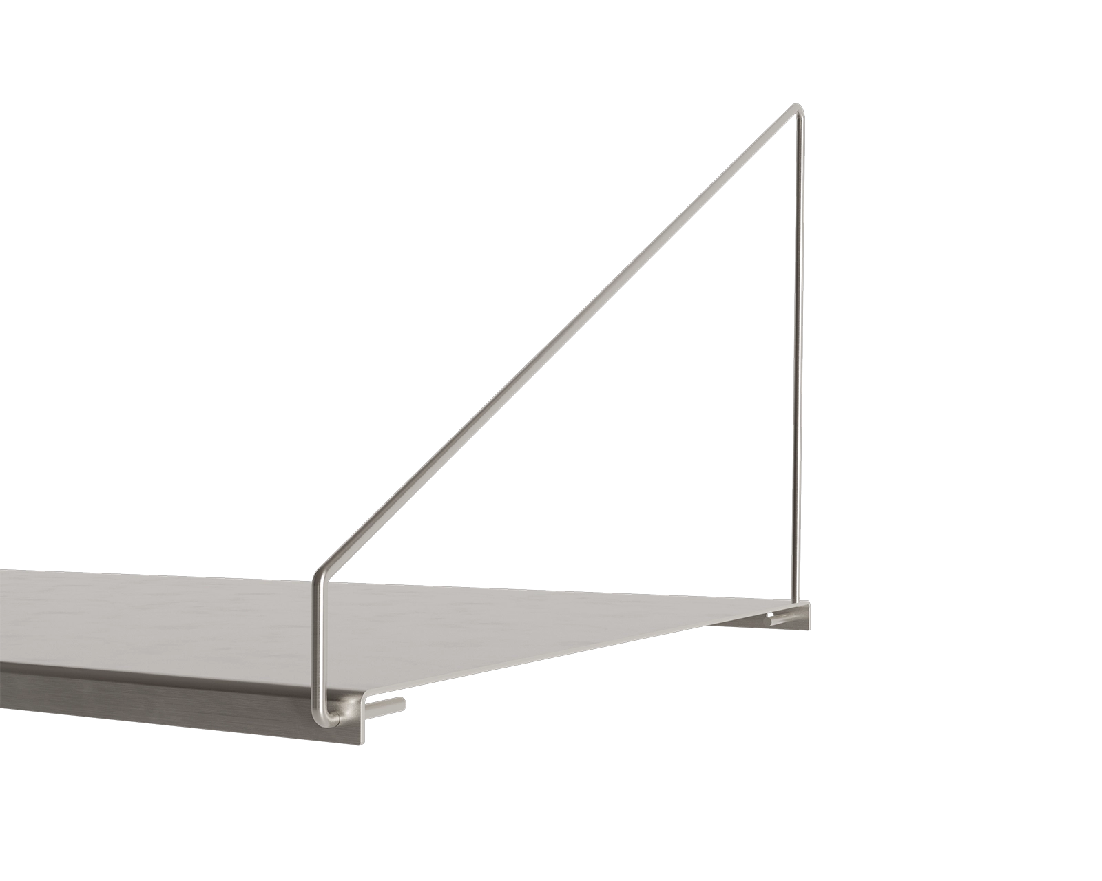 Library Desk Shelf | Stainless Steel | D40 / W80