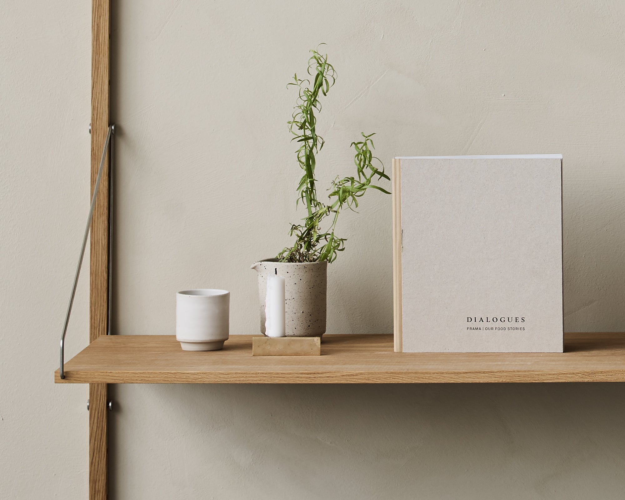 Otto Ceramic Cup Set of Two | White