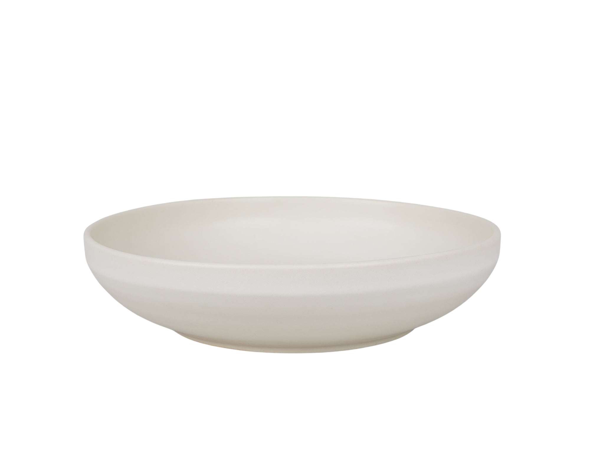 Otto Ceramic Shallow Bowl Set | Natural