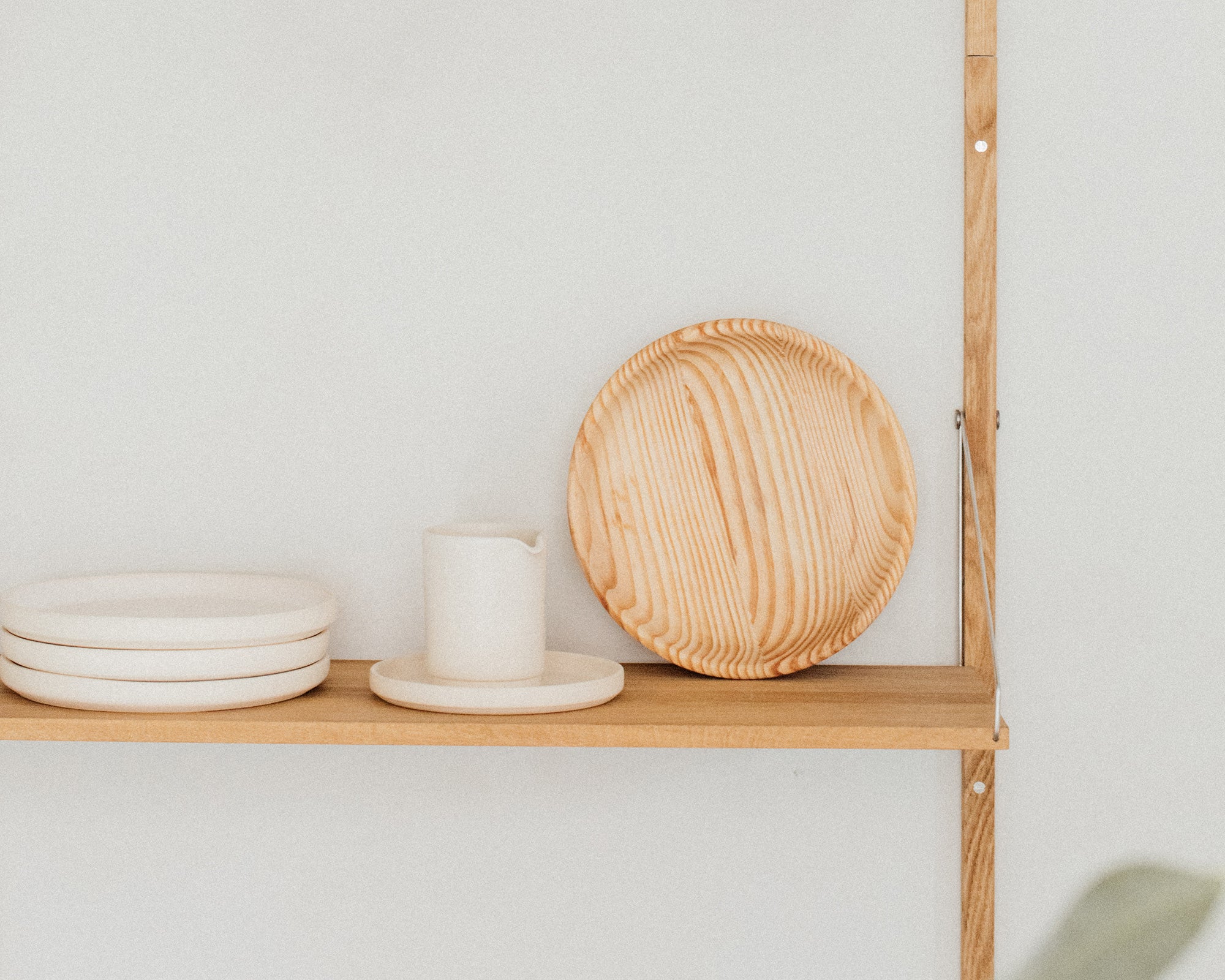 Otto Ceramic Plate Set of Two | Natural | Small