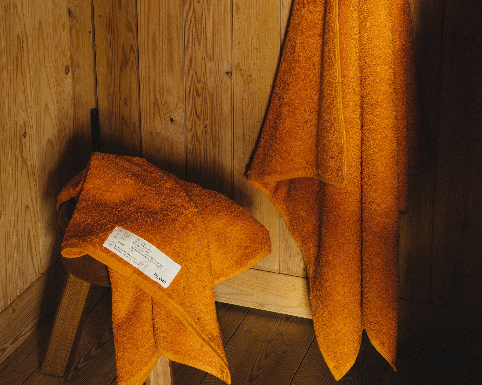 Heavy Towel | Burnt Orange | Bath Towel