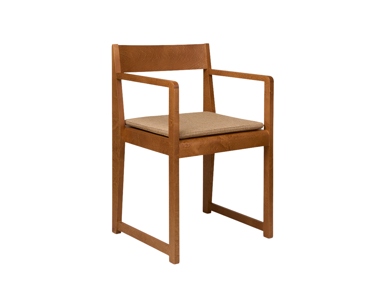 Armrest Chair 01 Cushion | Camel
