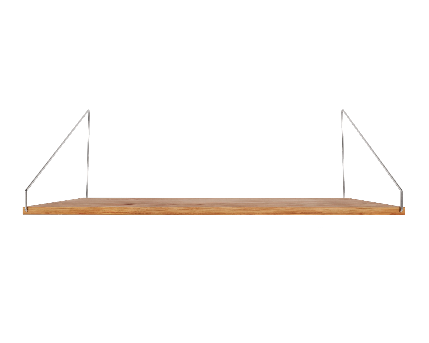 Library Desk Shelf | Natural Oak | D40 / W80