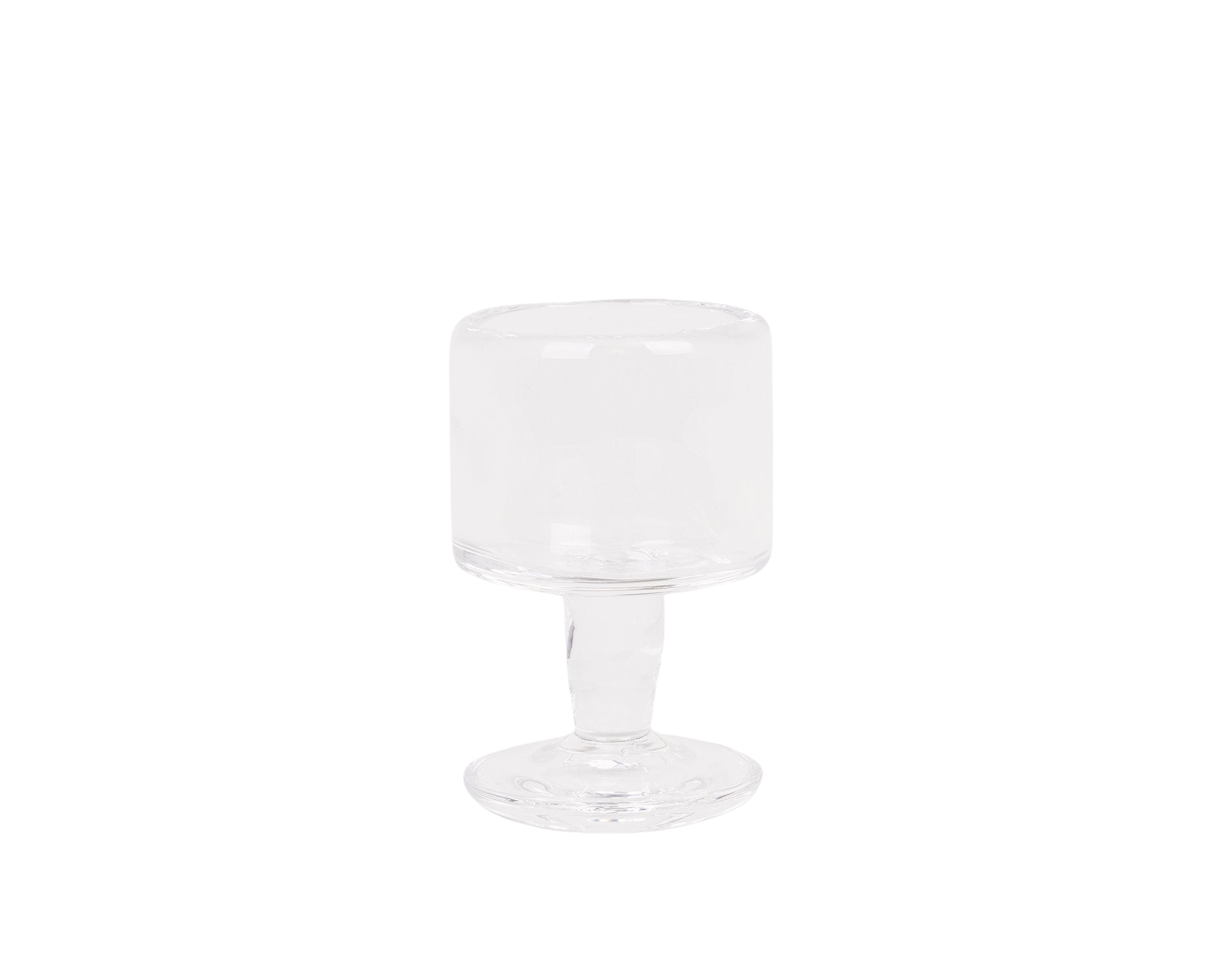 0405 Stem Glass Set of Two | Clear | Small