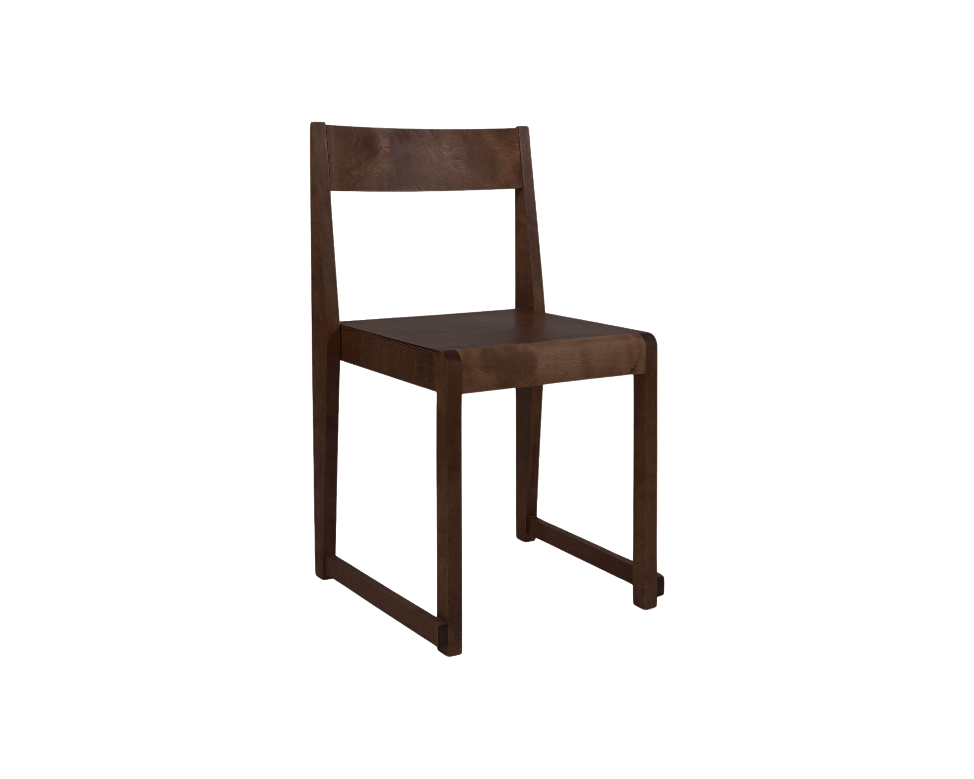 Chair 01 | Dark Brown Birch