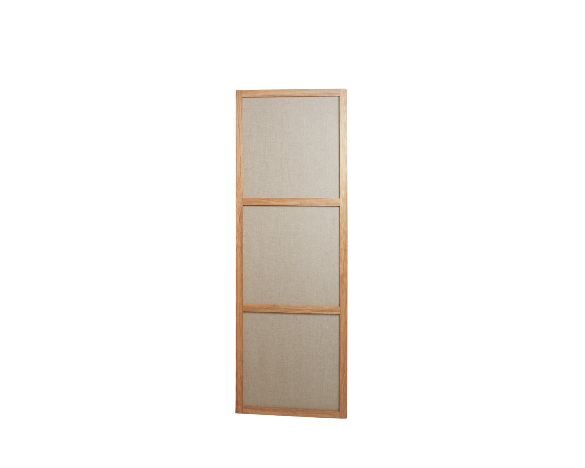 Frame Room Divider | Natural Oak / Linen | One Panel