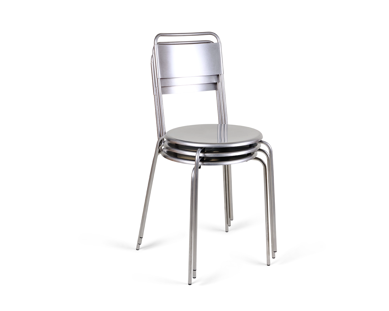 Petit Rond Chair | Stainless Steel