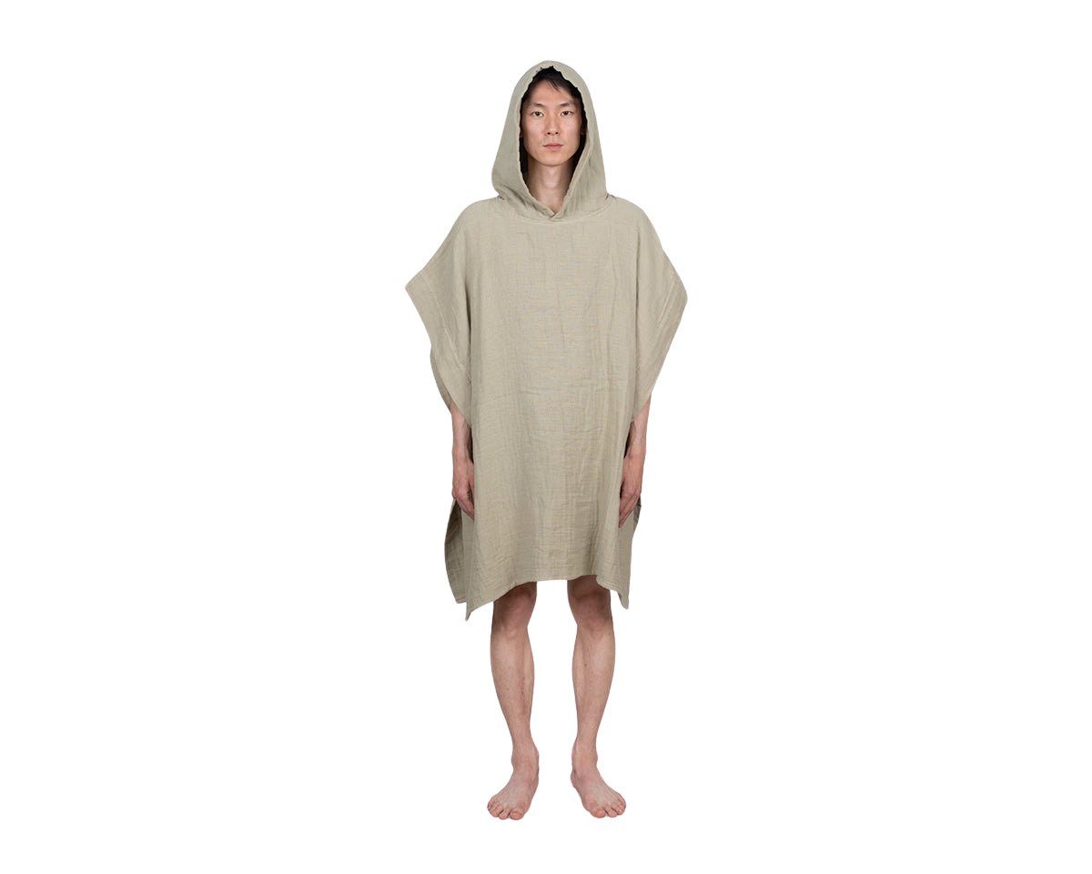 Light Towel Poncho | Sage Green