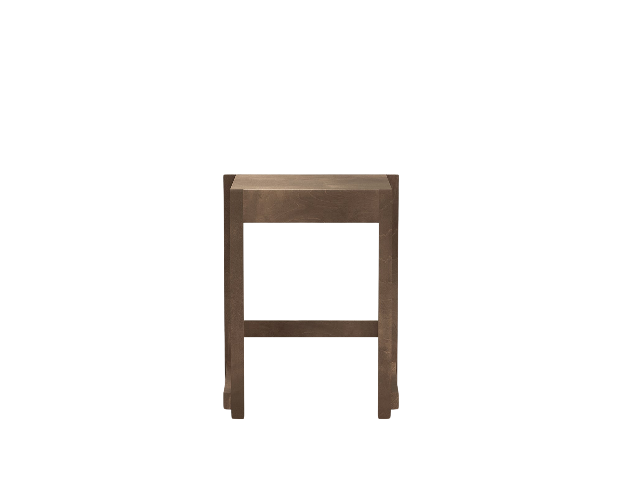 Low Stool 01 | Dark Brown Birch