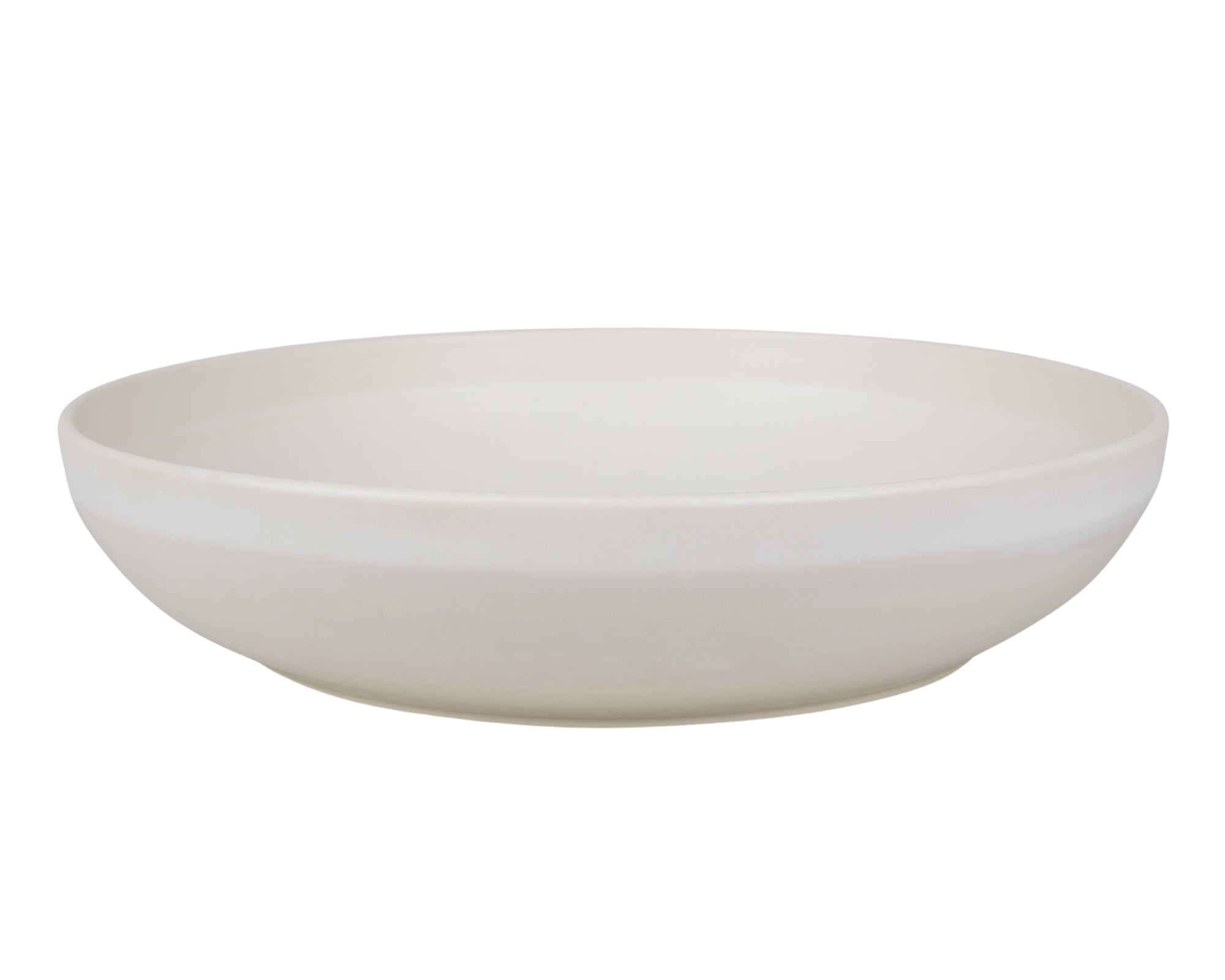 Otto Ceramic Shallow Bowl | Natural | Extra Large