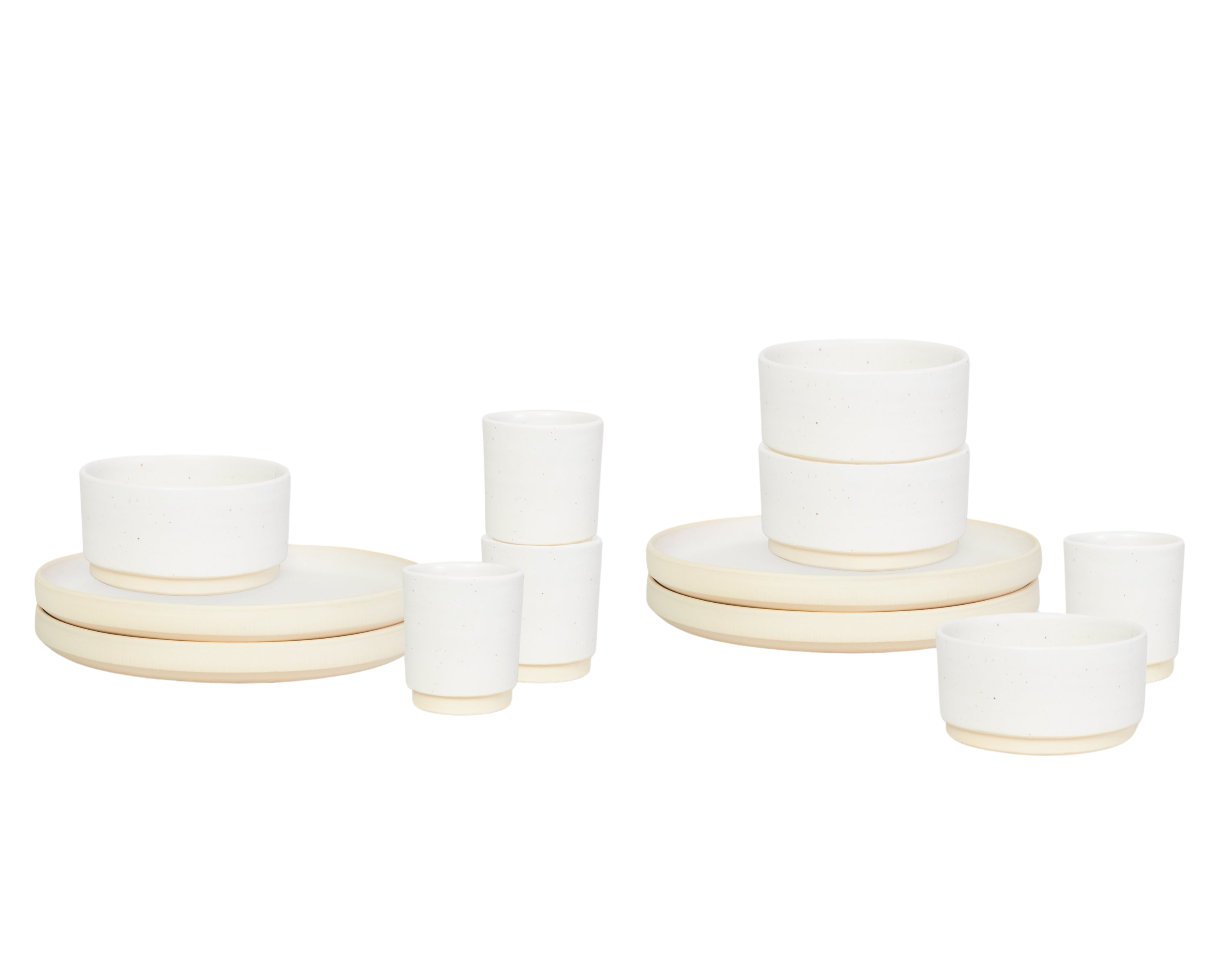 Otto Ceramic Tableware Set I Dinner | White