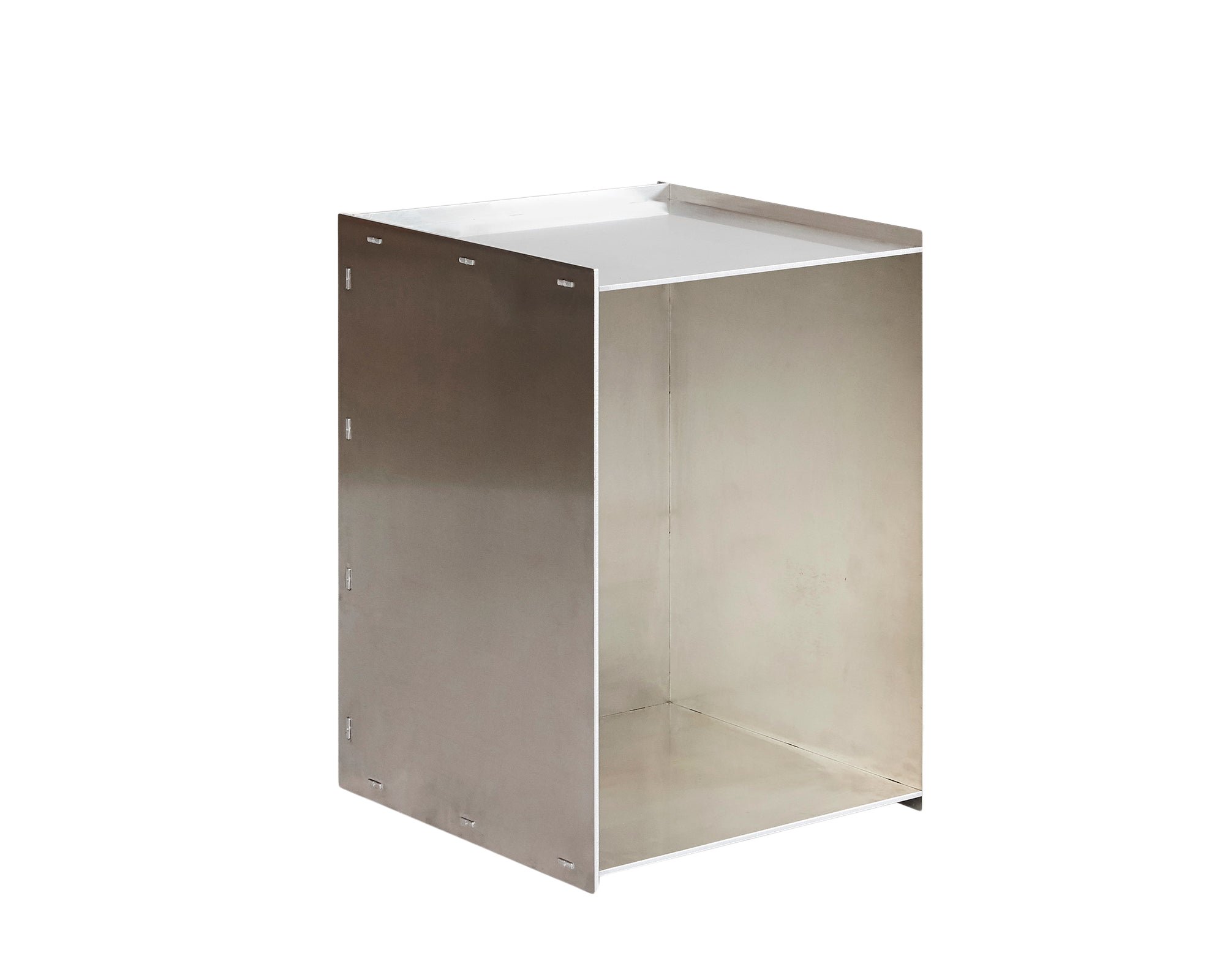Rivet Box Table | Aluminum