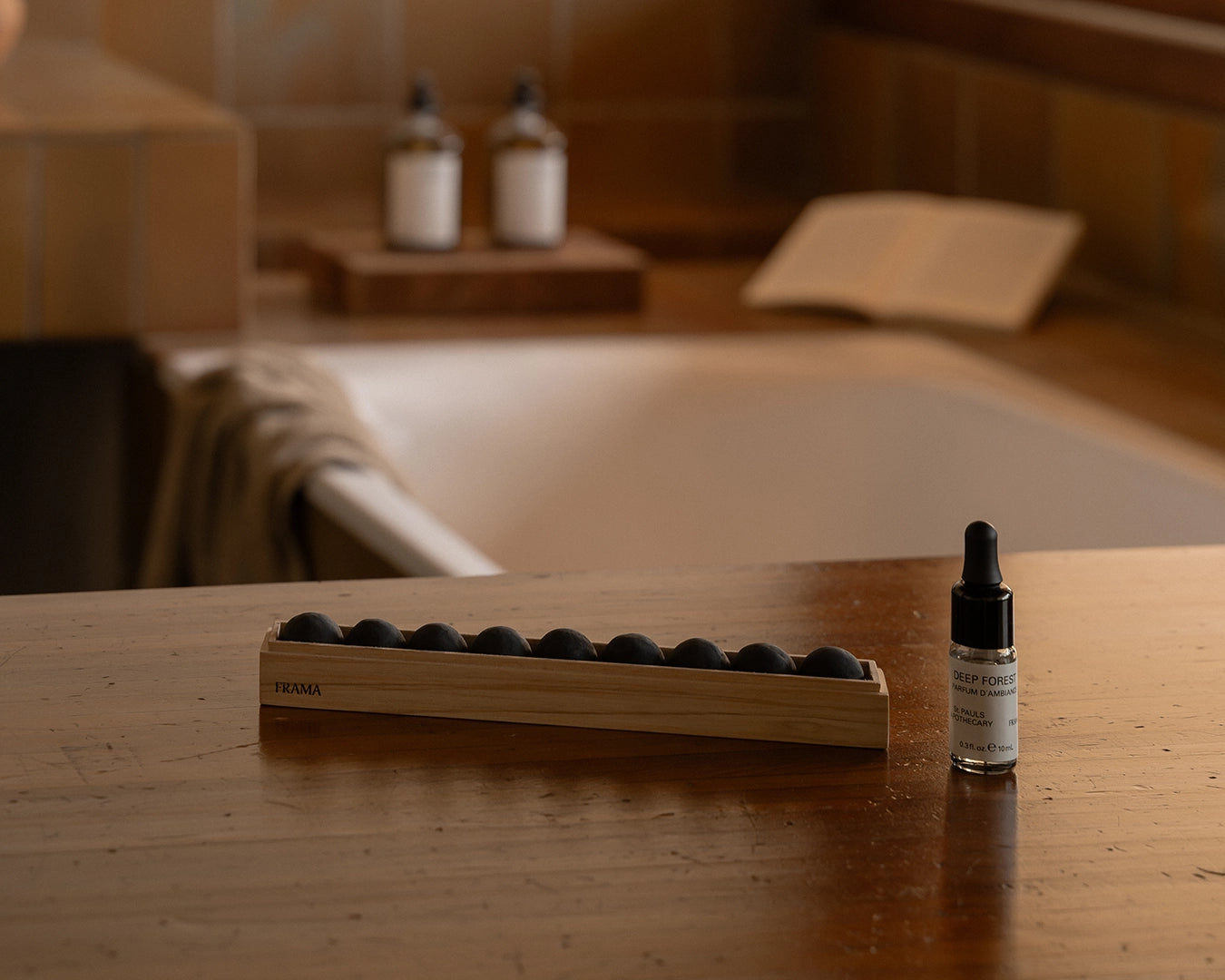 From Soil to Form Oil Diffuser Charcoal | Deep Forest