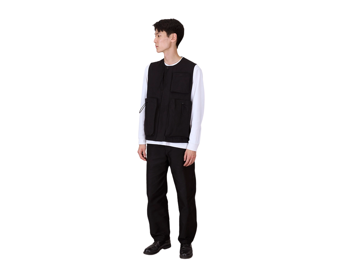 Toogood x FRAMA | Roper Gilet | Painted Cotton Yellow + Green + Pink