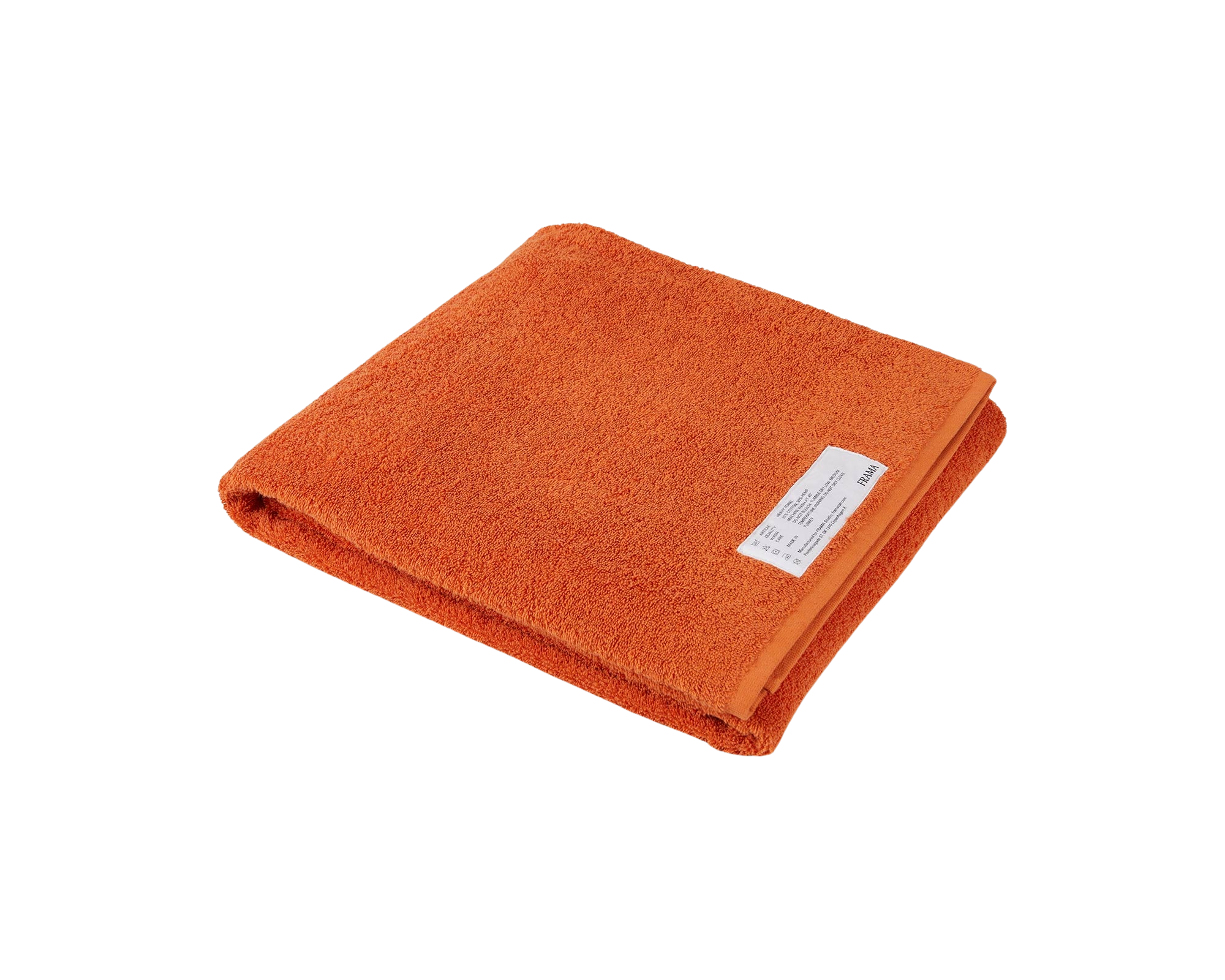 Heavy Towel | Burnt Orange | Bath Sheet