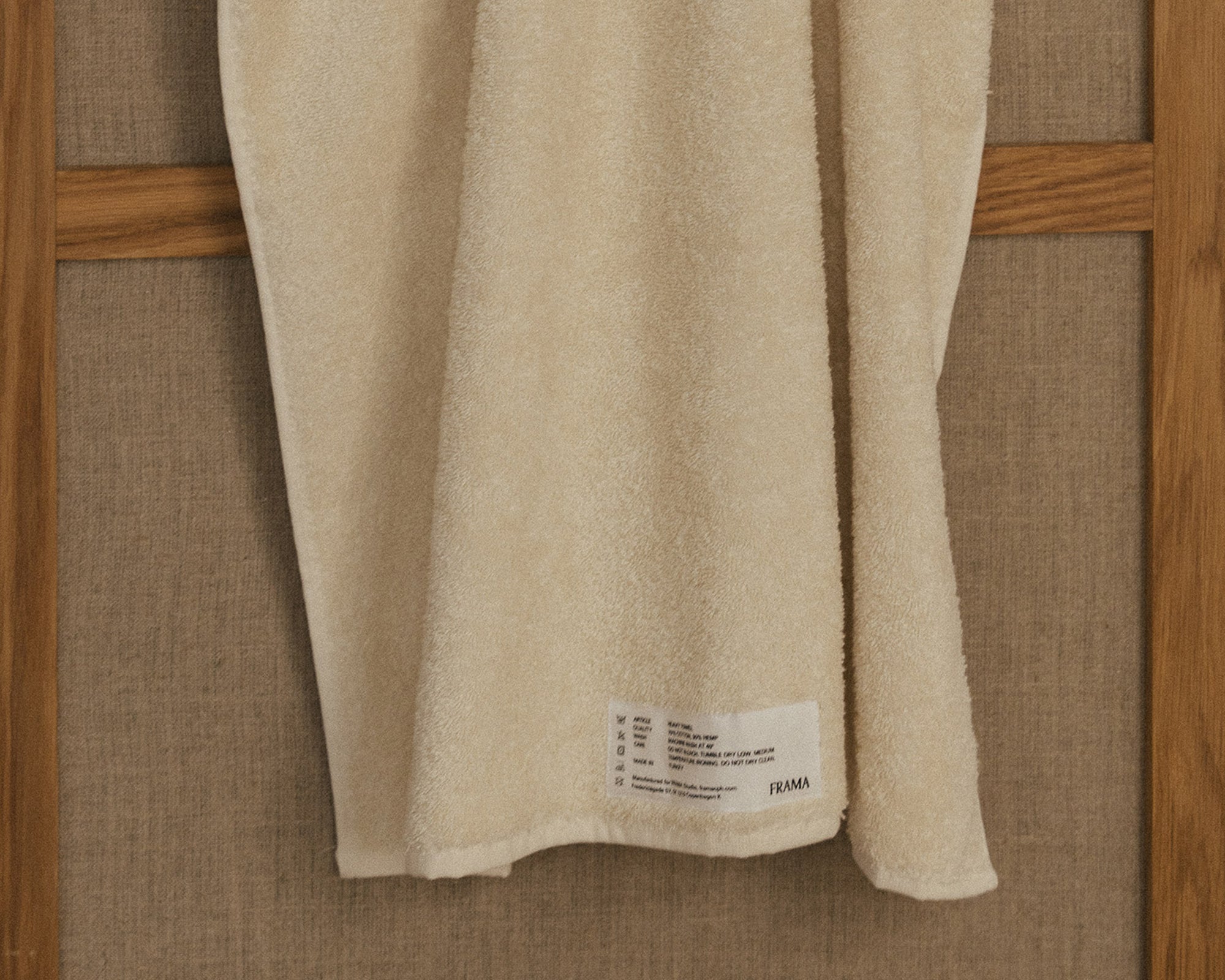 Heavy Towel | Bone White | Bath Towel