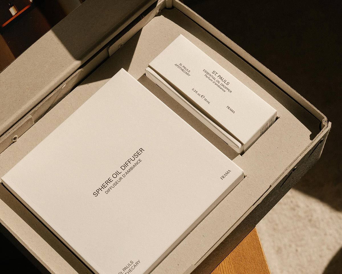 Gift Box: Sphere Oil Diffuser + Oil | St. Pauls