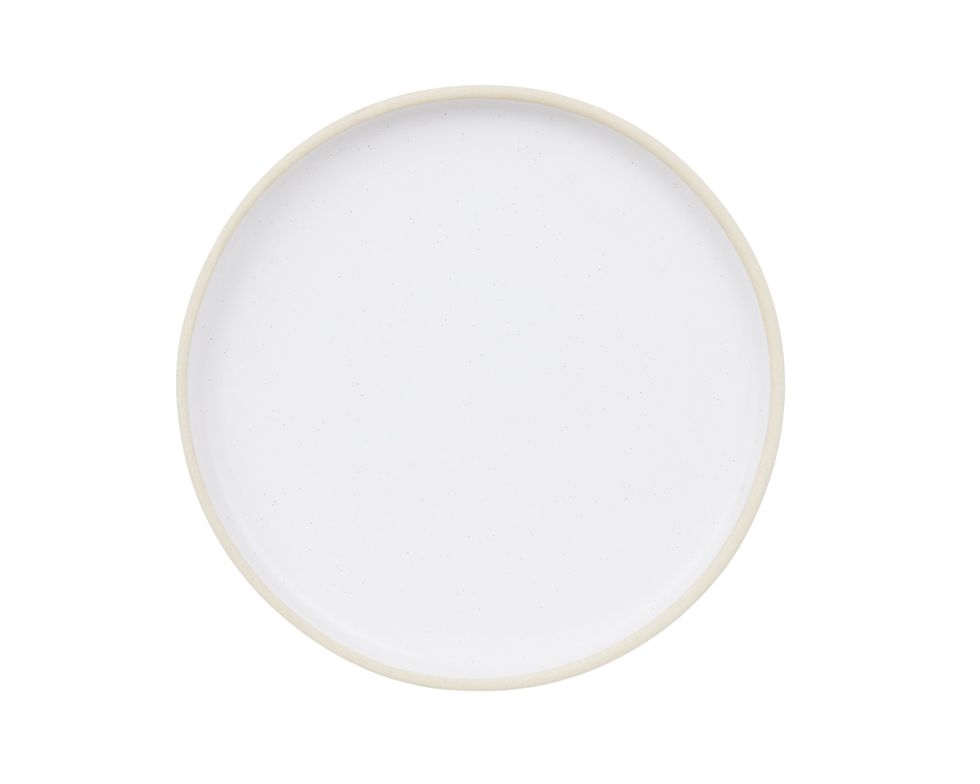 Otto Ceramic Plate Set of Two | White | Large