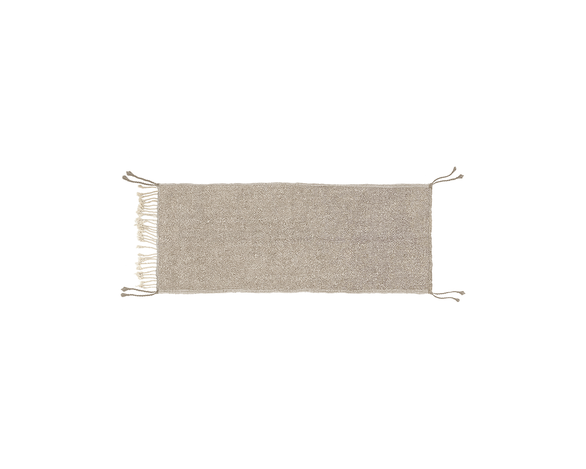 Beni x FRAMA Runner Rug | Salt | Small