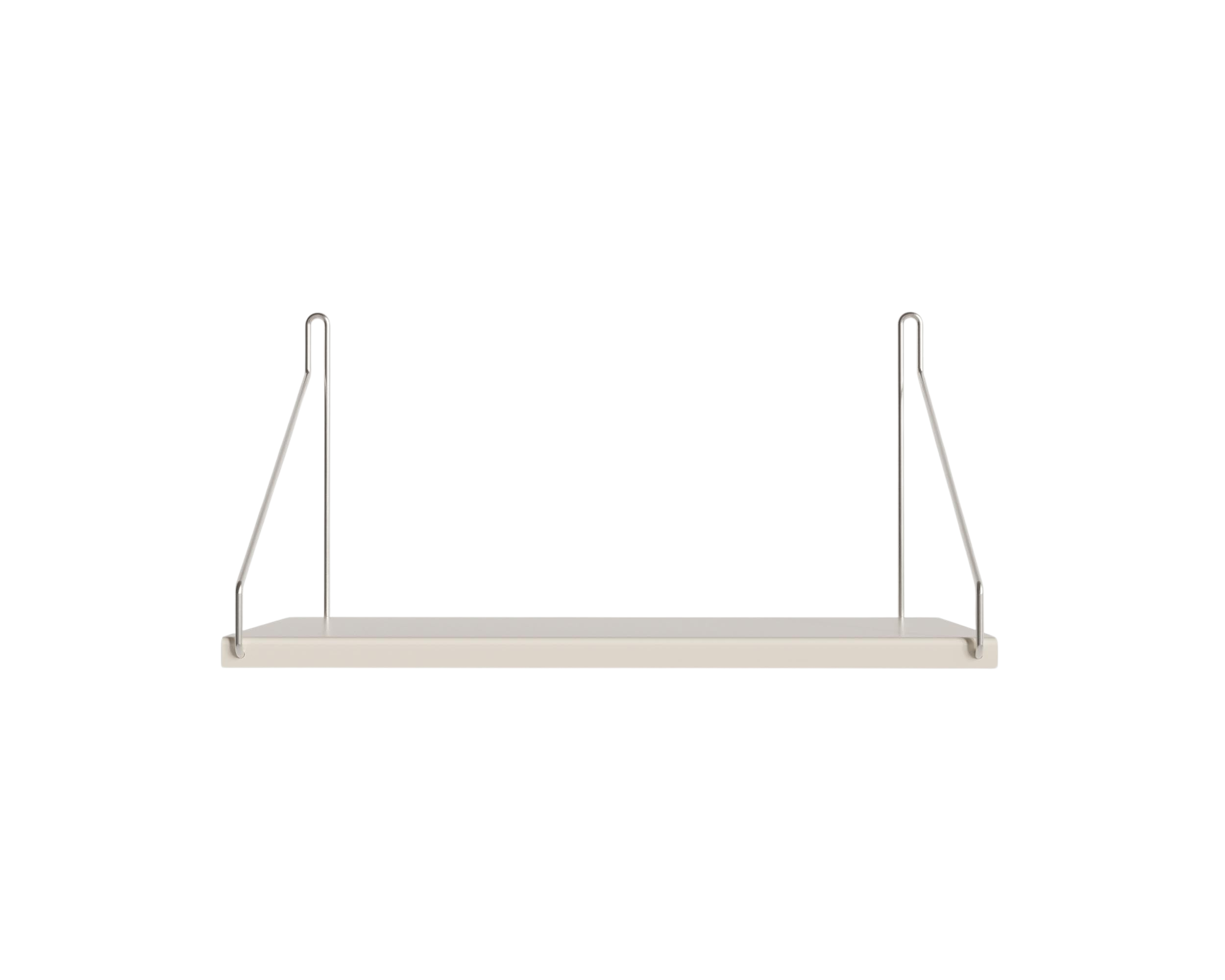 Single Shelf | Warm White Steel | D20 / W40
