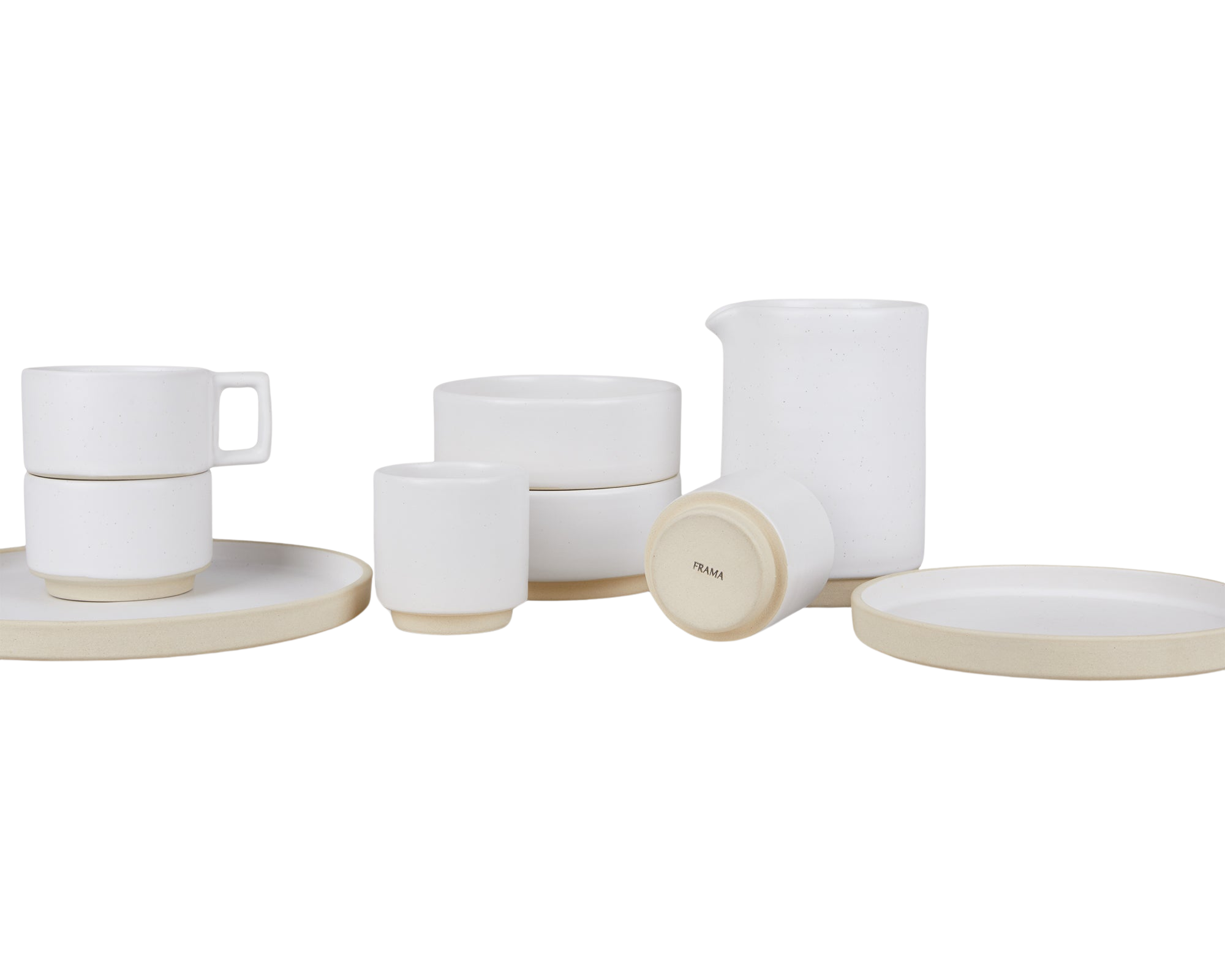 Otto Ceramic Jug | White | Small