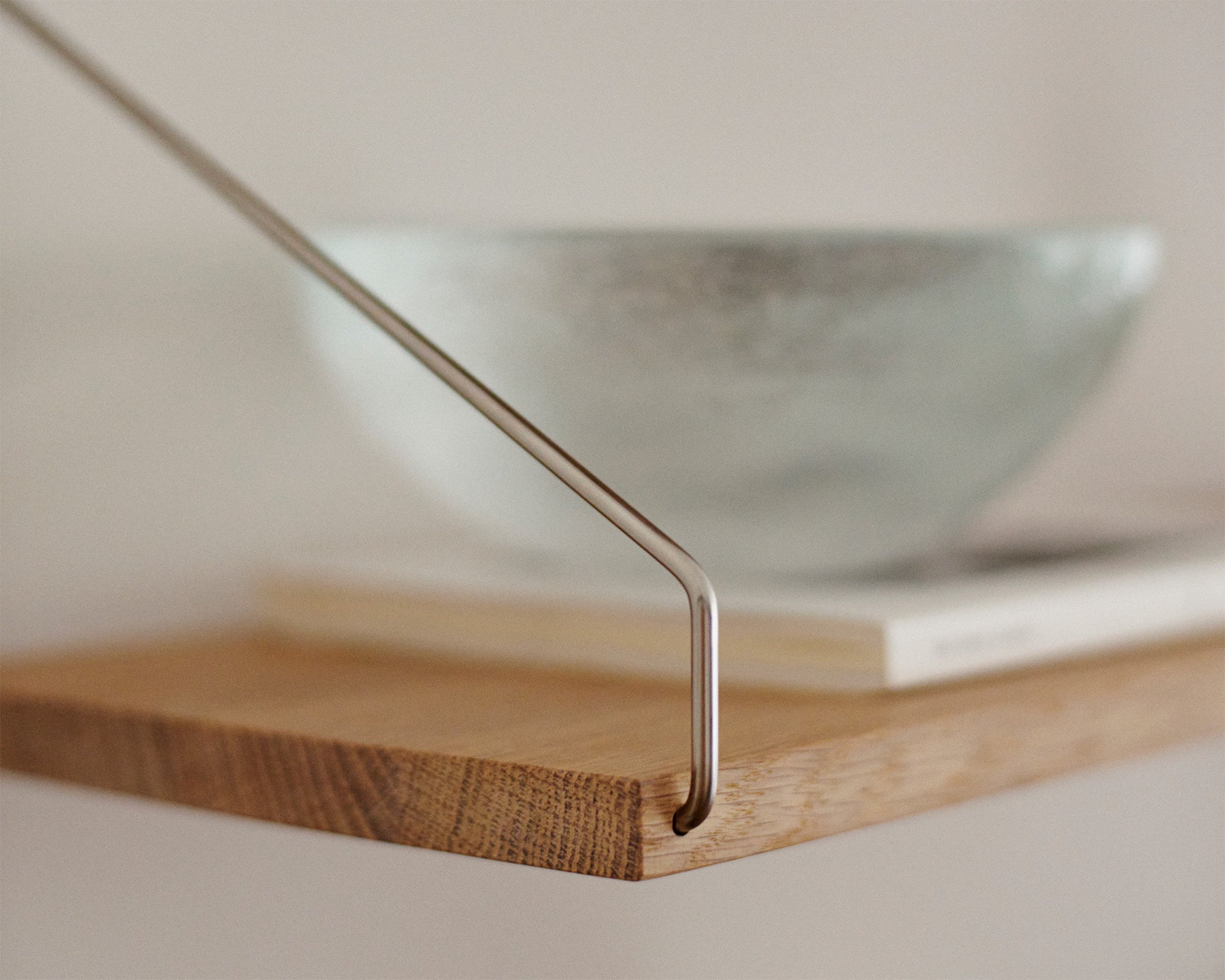 Library Shelf | Natural Oak | D20 / W40