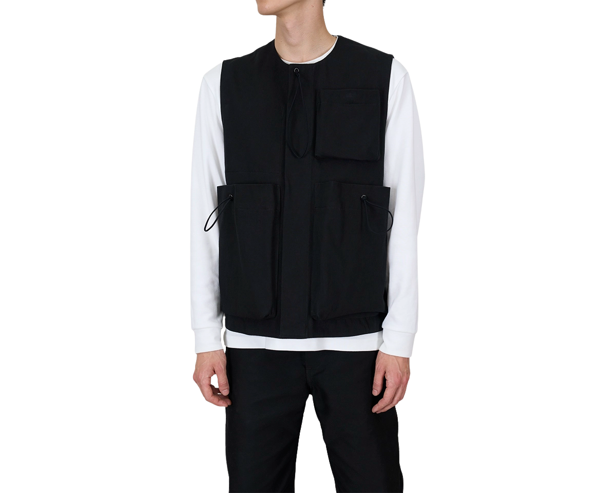 Toogood x FRAMA | Roper Gilet | Painted Cotton Yellow + Green + Pink