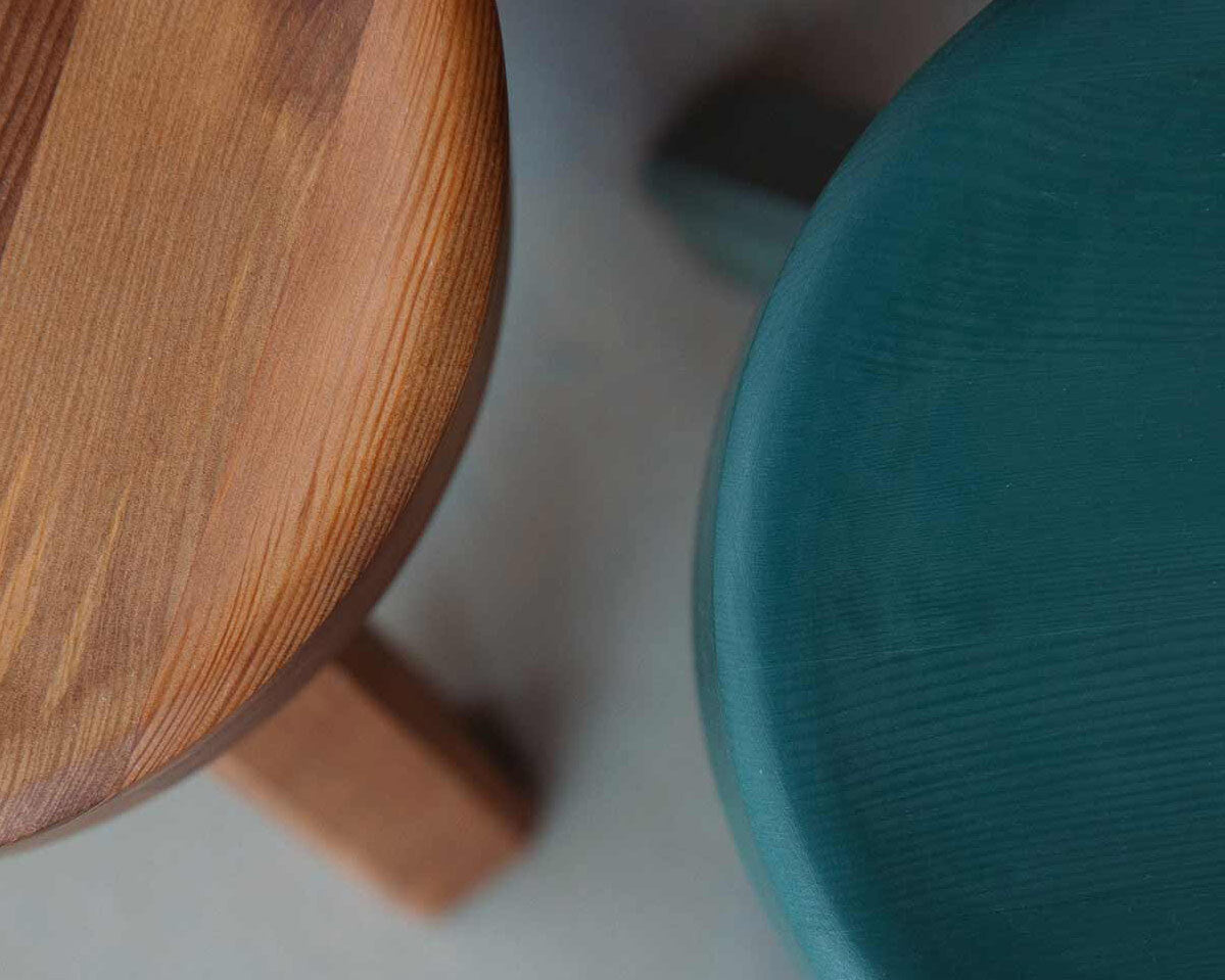 AML Stool | Green Pine