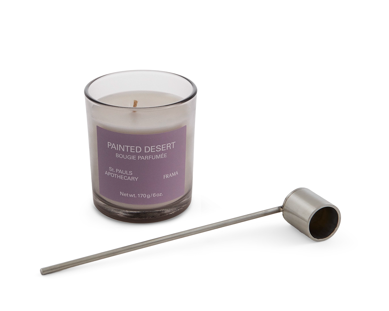 Scented Candle + Candle Snuffer | Painted Desert | 170 g