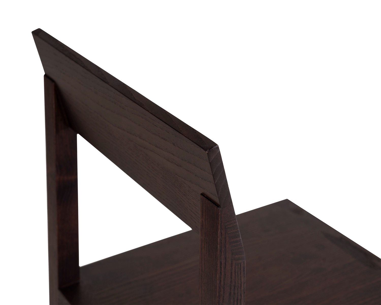 Bracket Chair | Dark Brown Ash