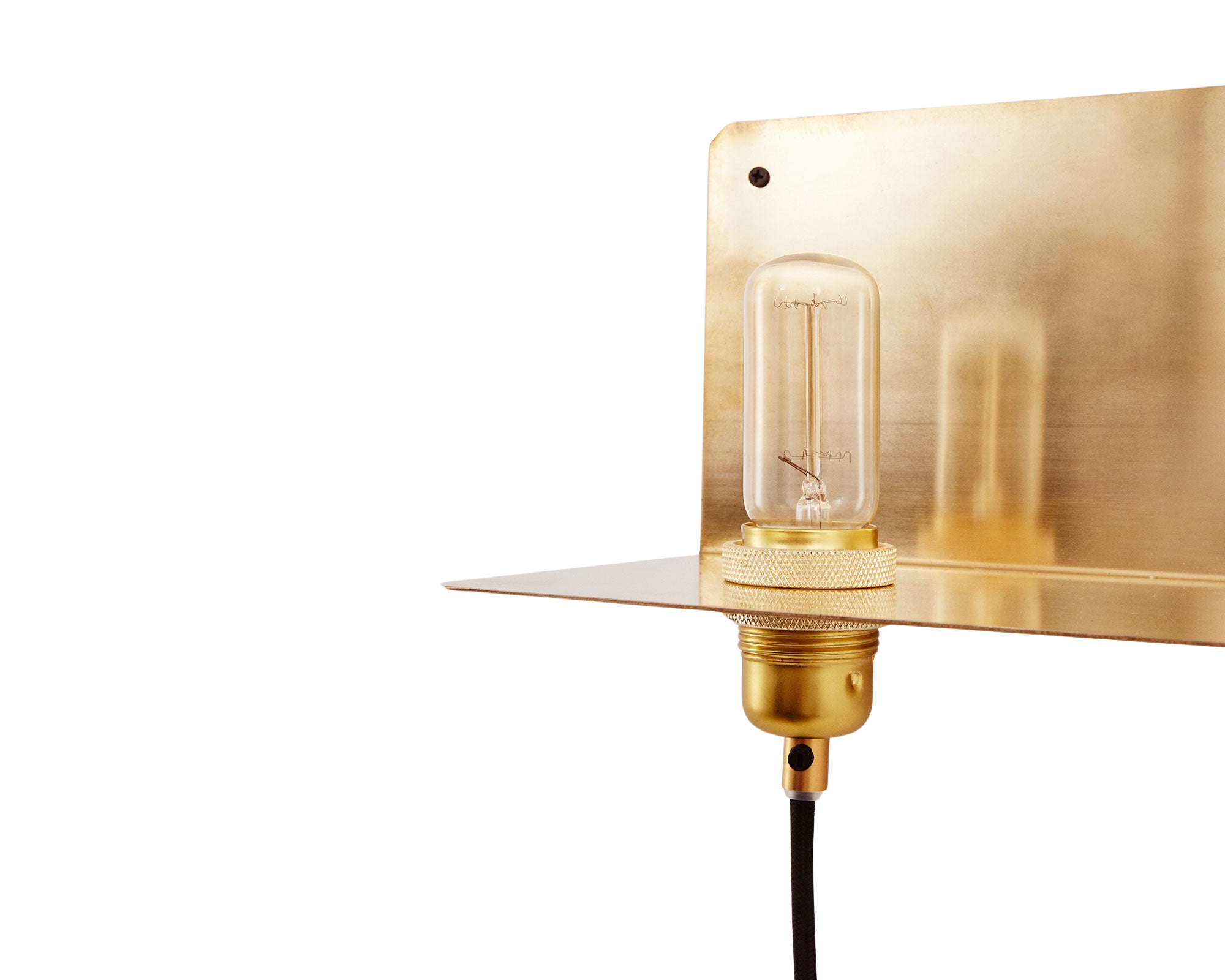 90° Wall Light | Brass