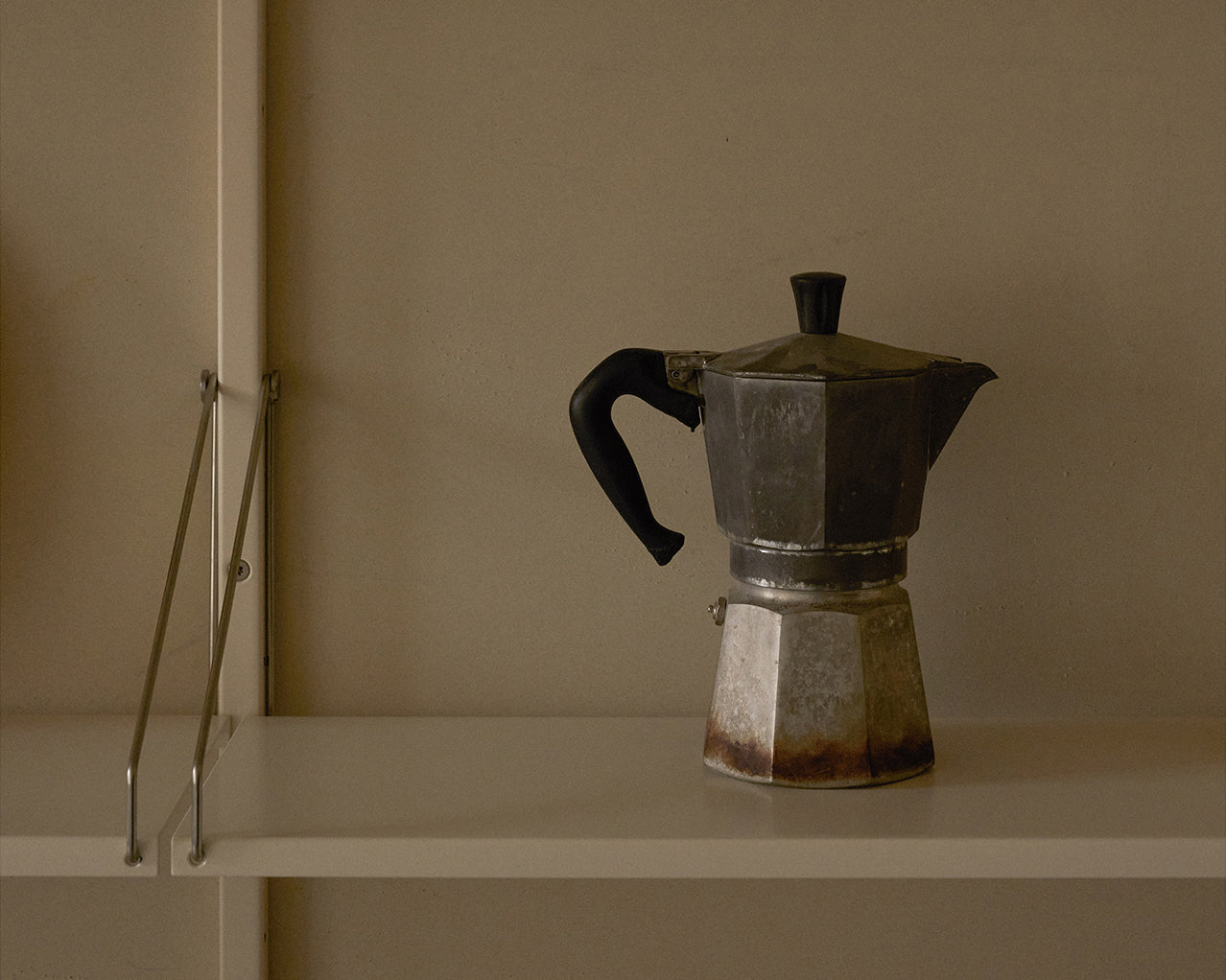 Library Shelf | Warm White Steel | D20 / W60