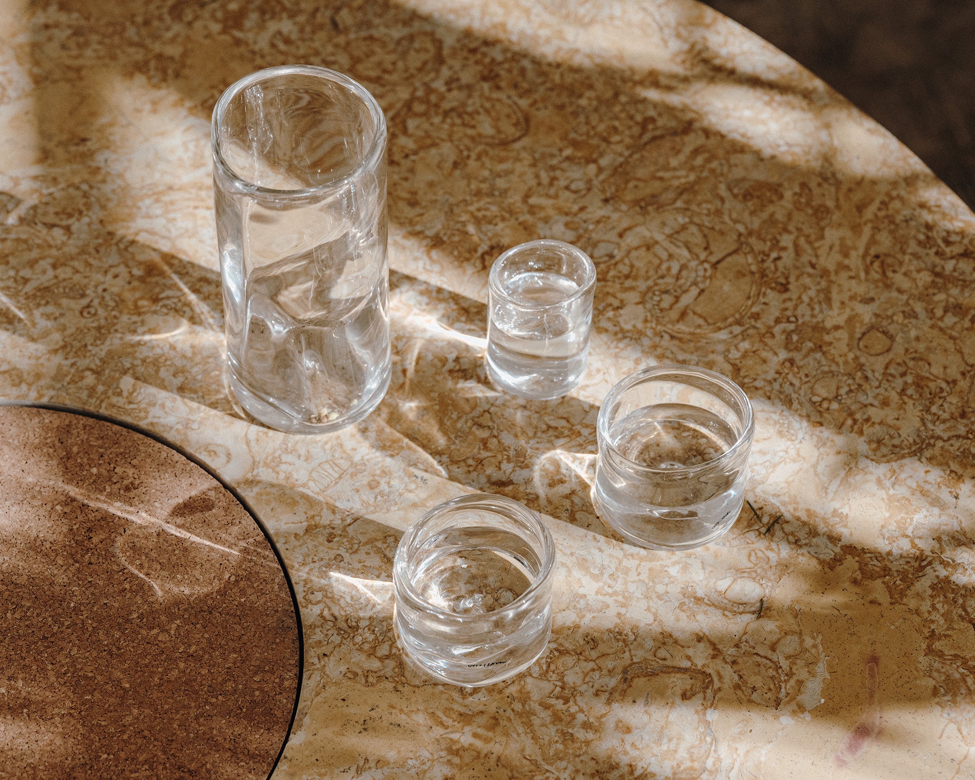 0405 Glass Set of Two | Clear | Wide