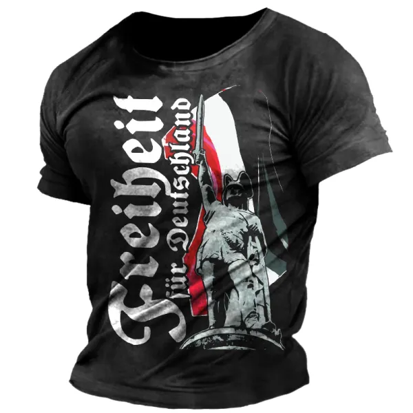 Herren T-Shirt mit Aufdruck „German Deutsche“